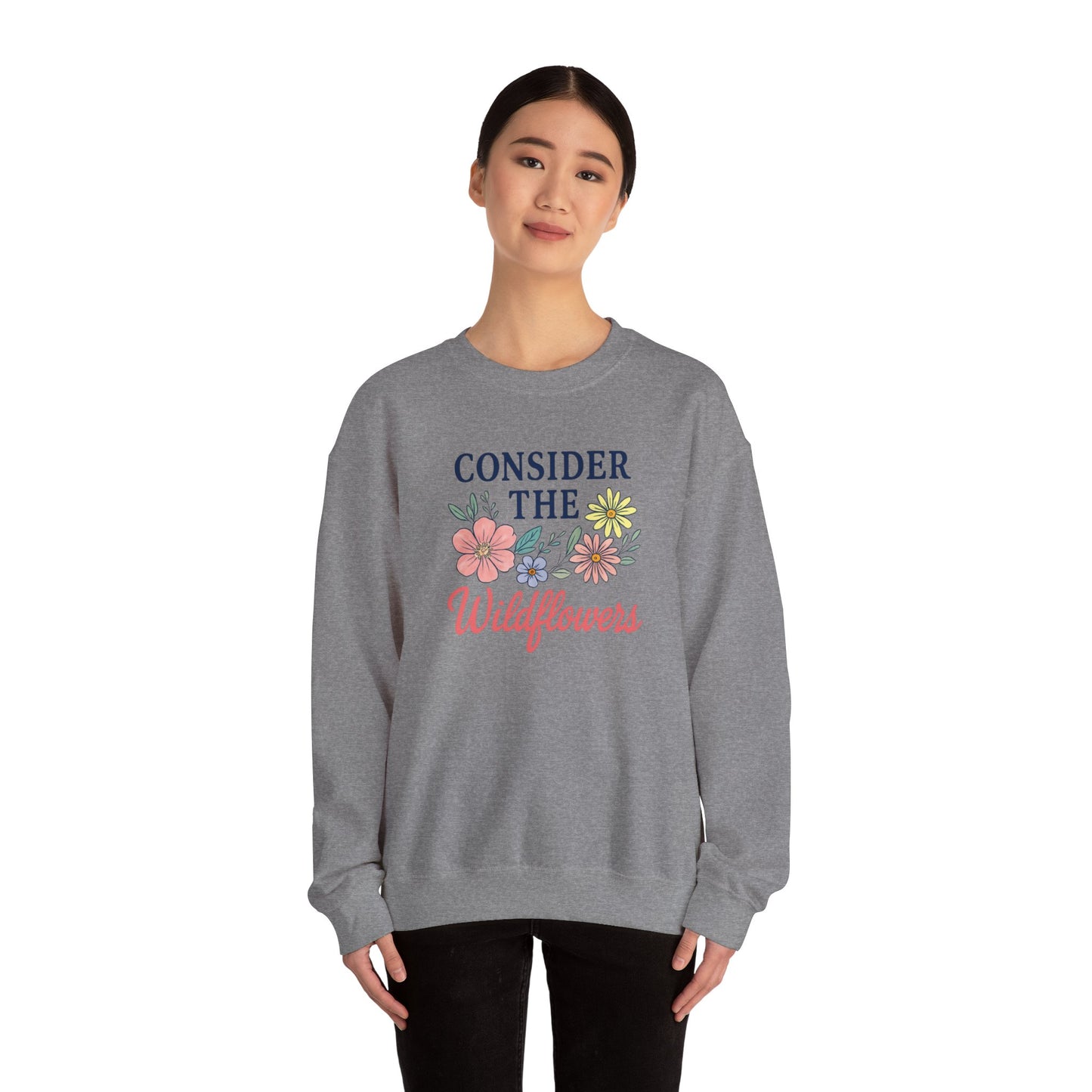 Consider the Wildflowers Crewneck Sweatshirt