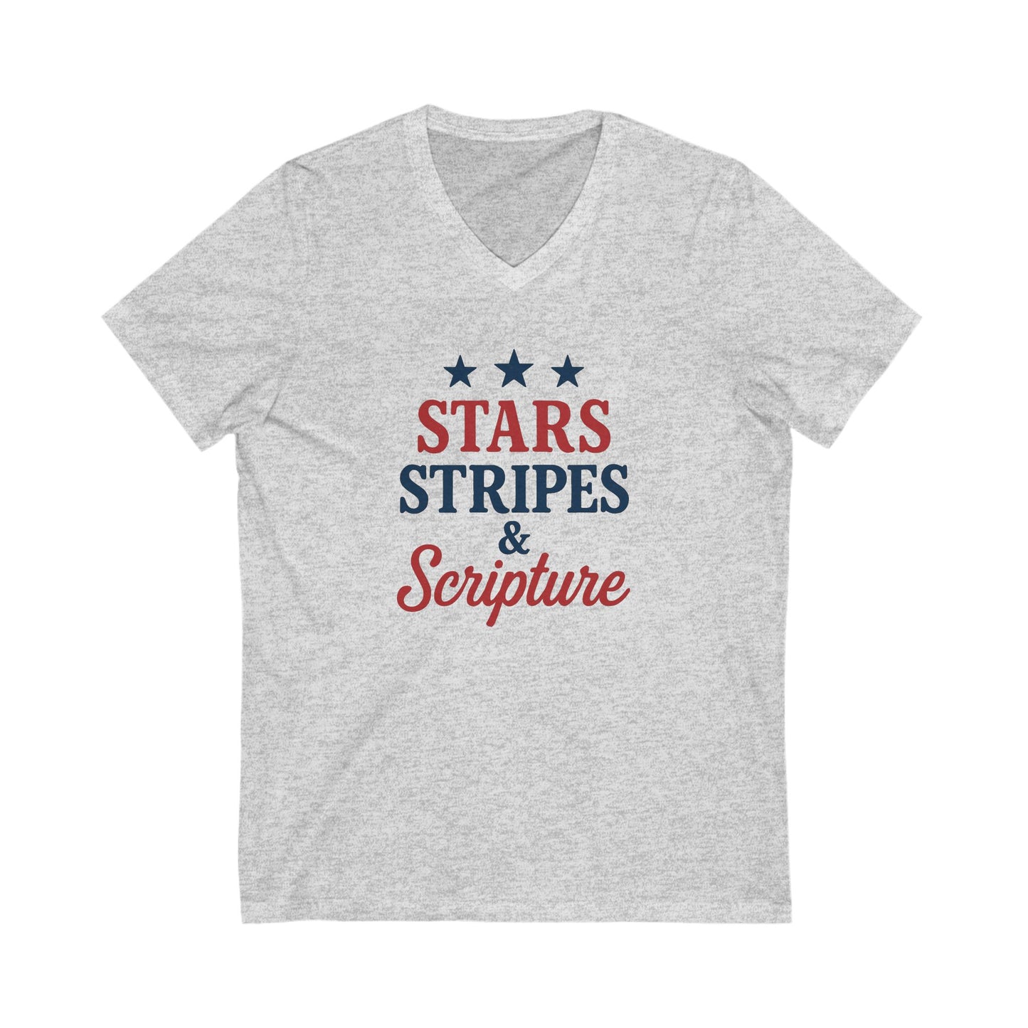Stars, Stripes & Scripture V-Neck
