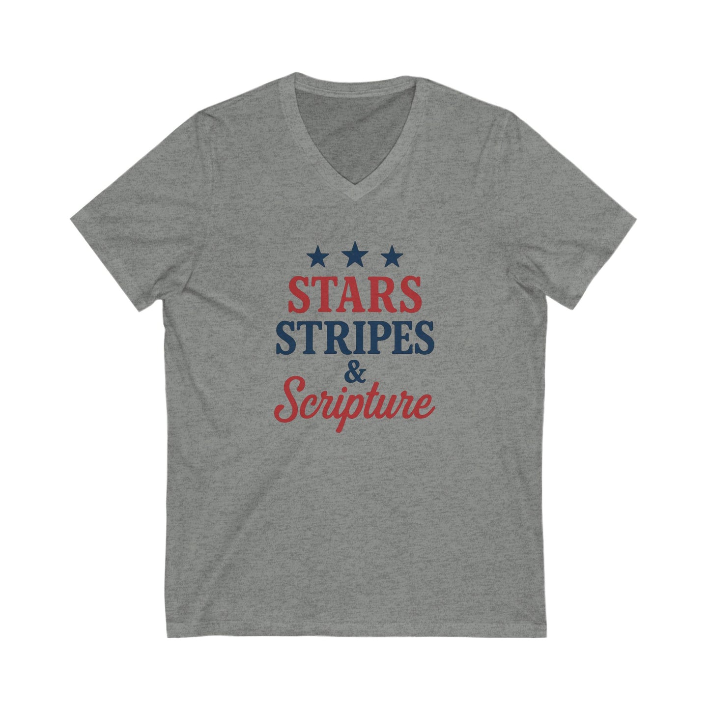 Stars, Stripes & Scripture V-Neck