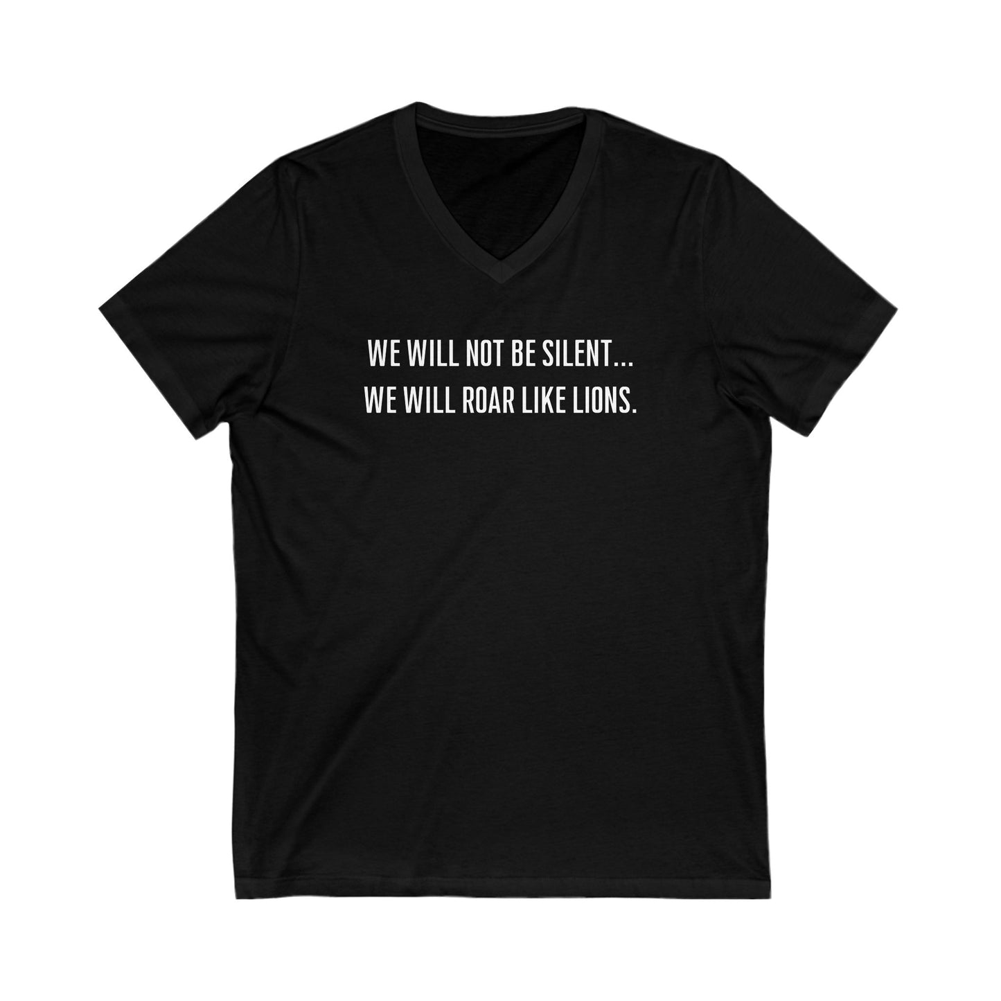We Will Not Be Silent V-Neck
