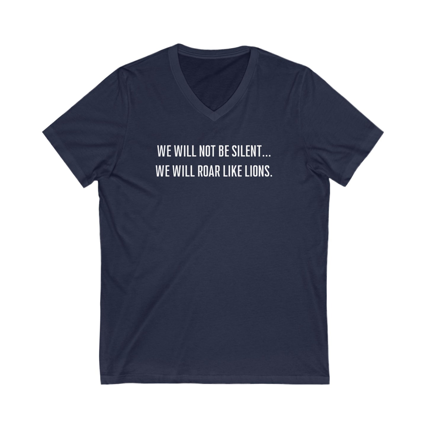 We Will Not Be Silent V-Neck