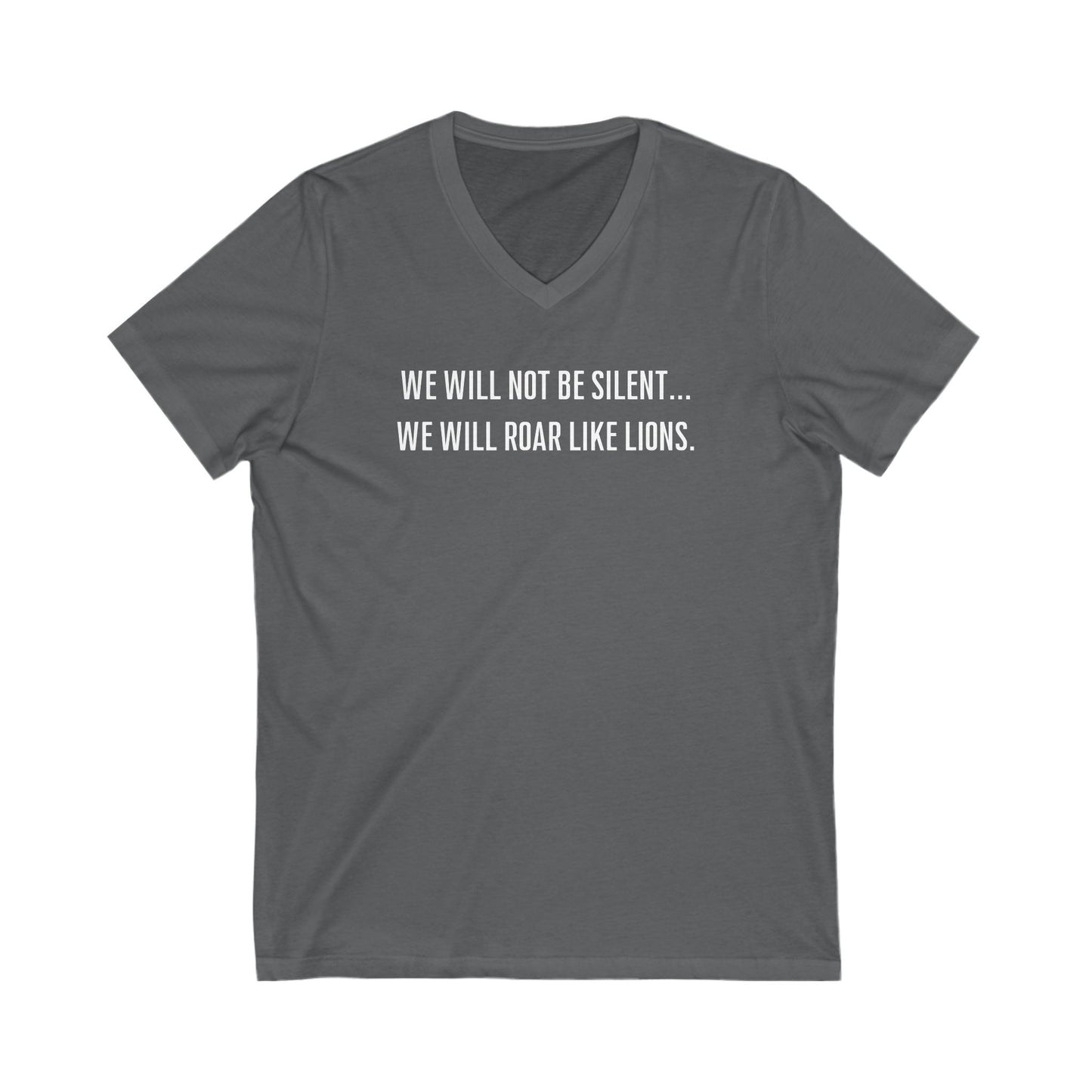 We Will Not Be Silent V-Neck