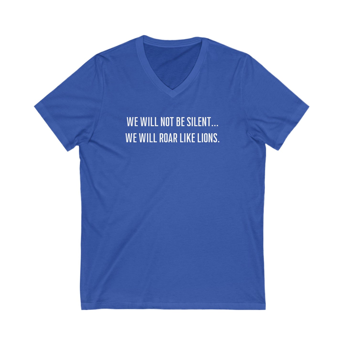 We Will Not Be Silent V-Neck