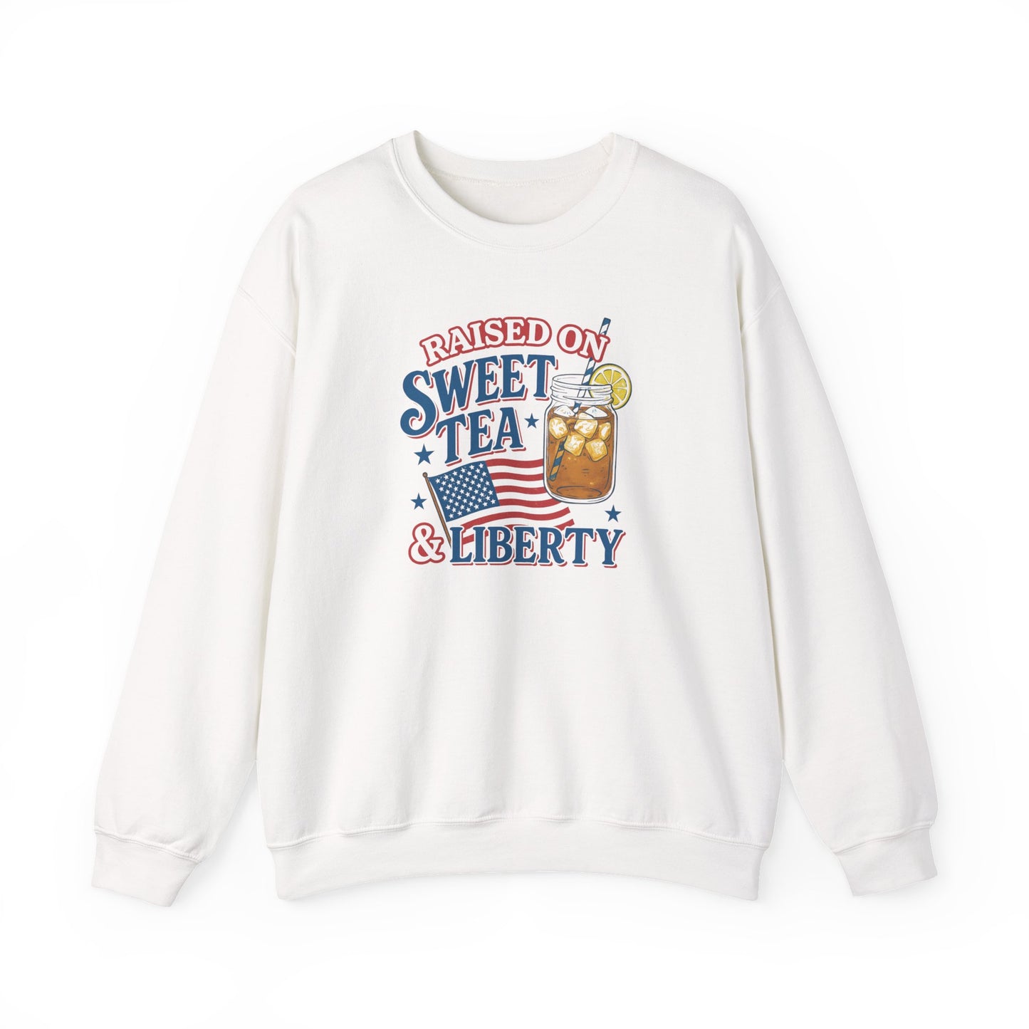 Sweet Tea & Liberty Crewneck Sweatshirt
