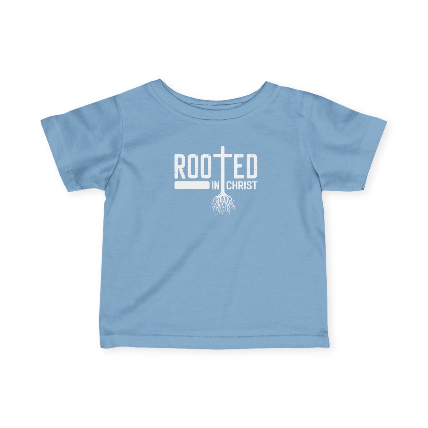 Rooted in Christ Baby Tee