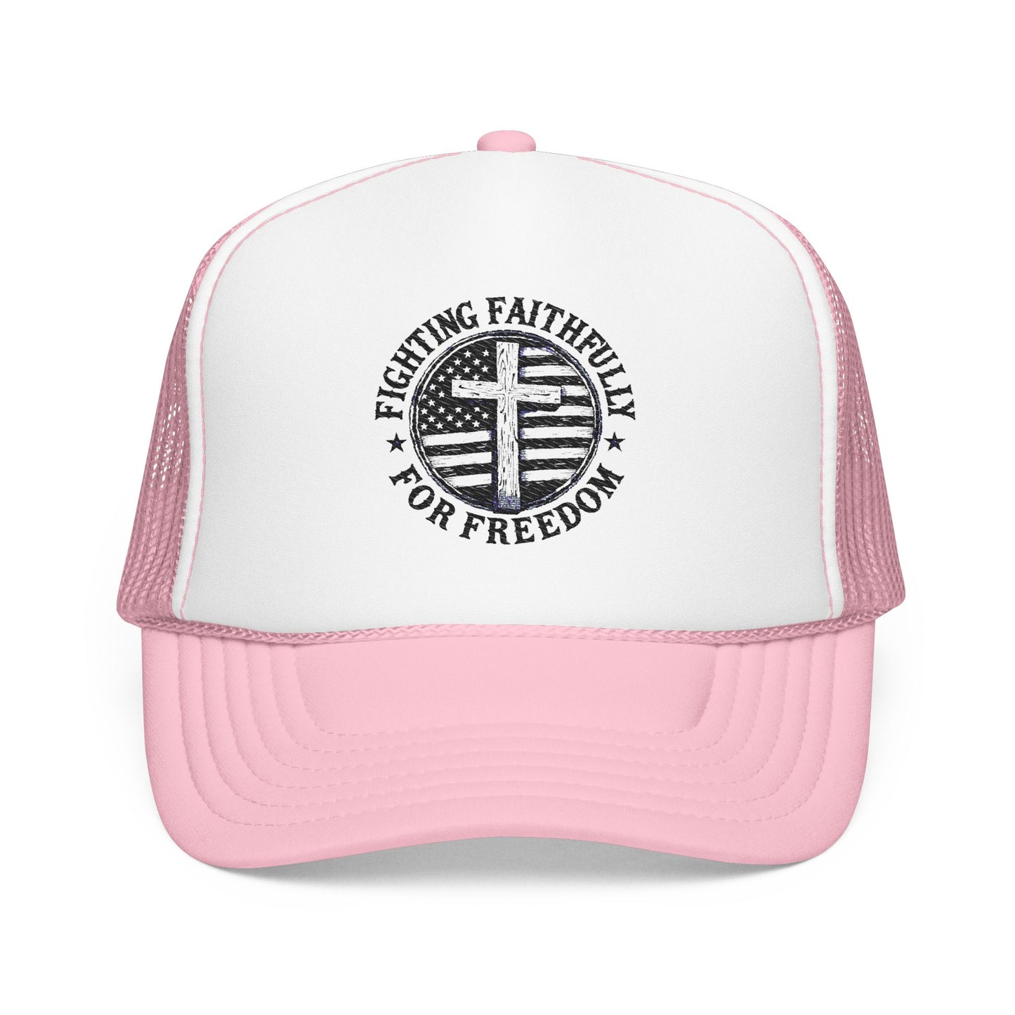 Fighting Faithfully Trucker Hat
