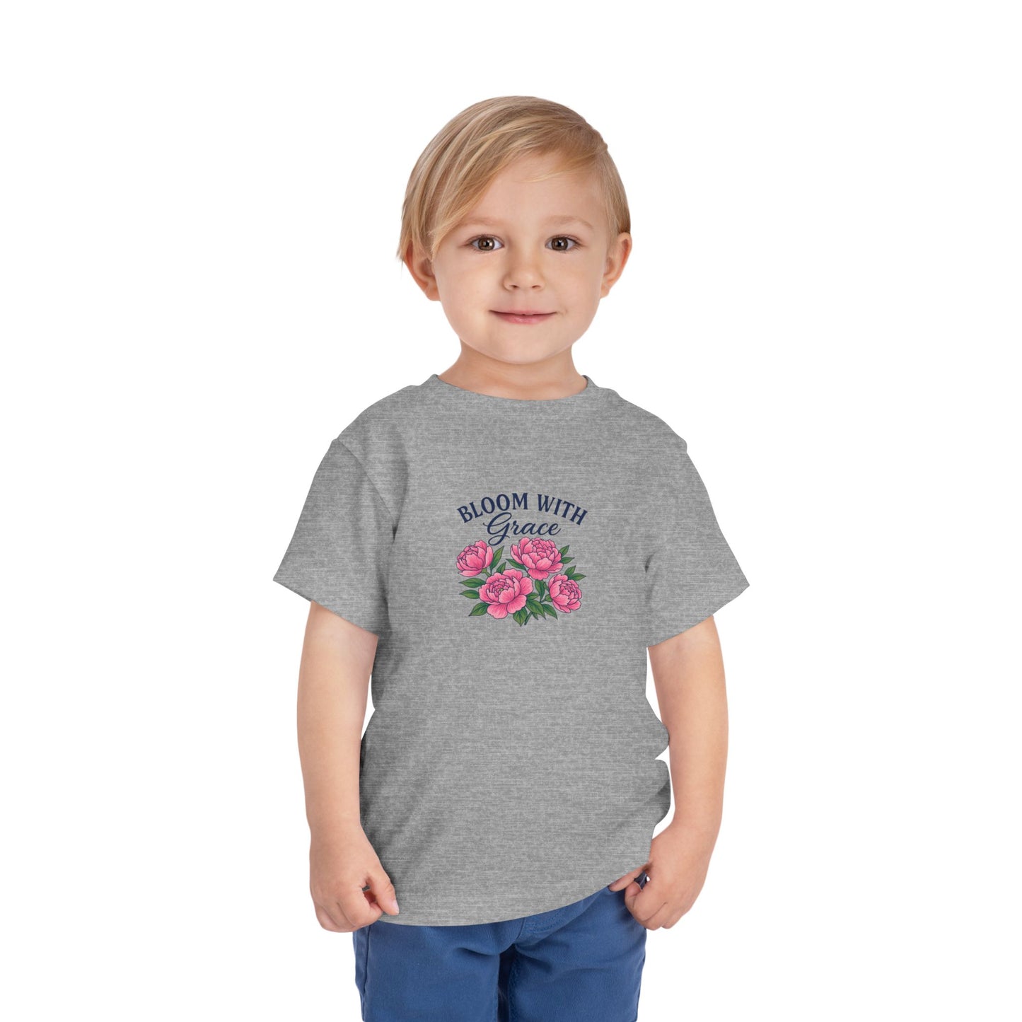 Bloom with Grace Toddler Tee