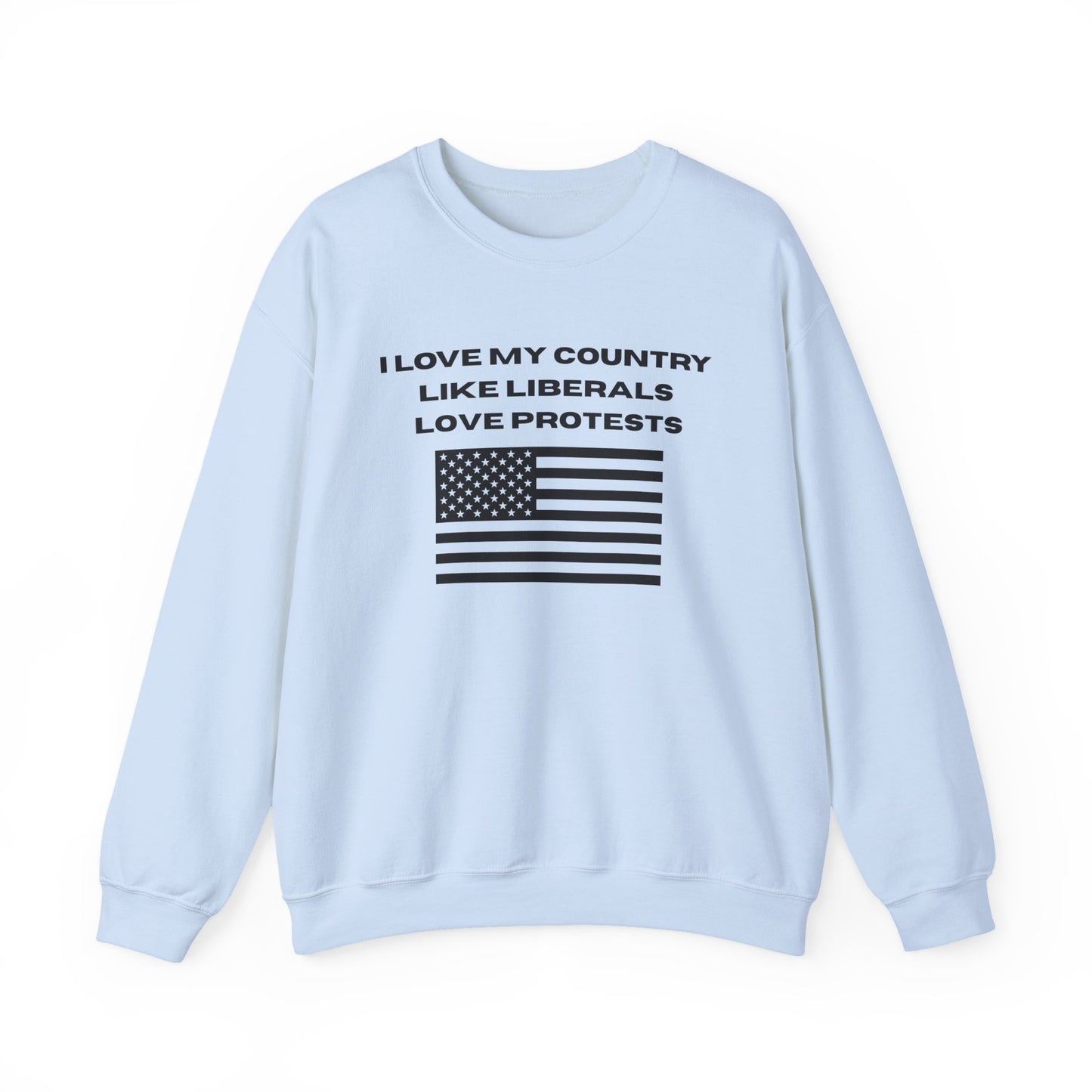 I Love My Country Crewneck Sweatshirt