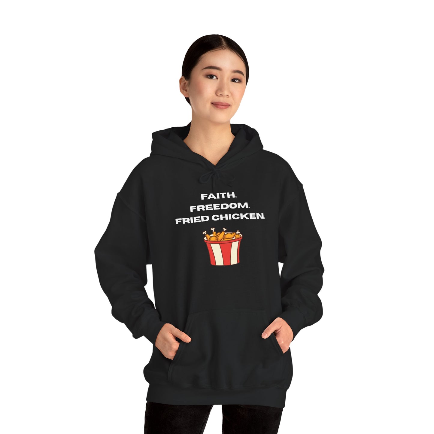 Faith, Freedom, Fried Chicken Hoodie