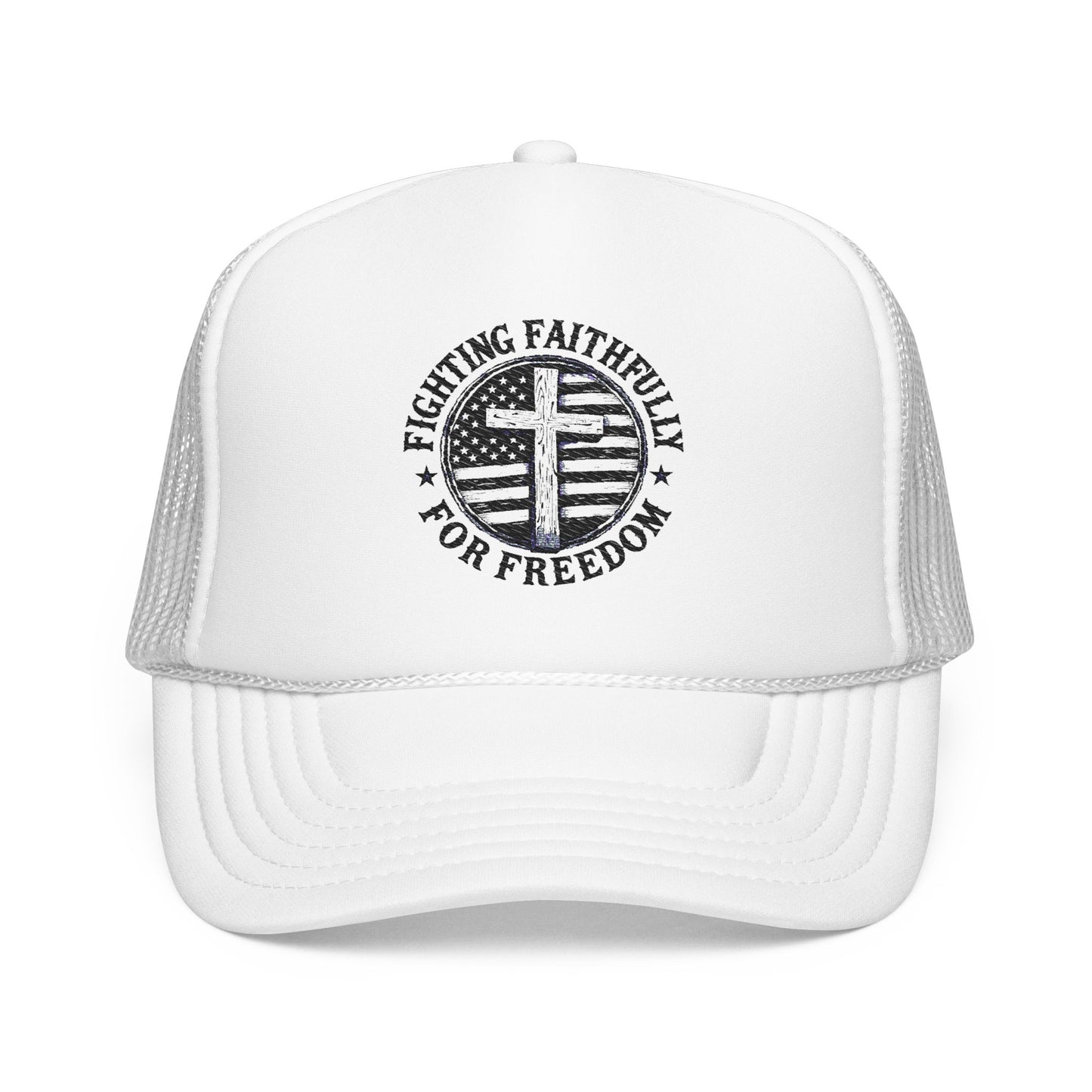 Fighting Faithfully Trucker Hat