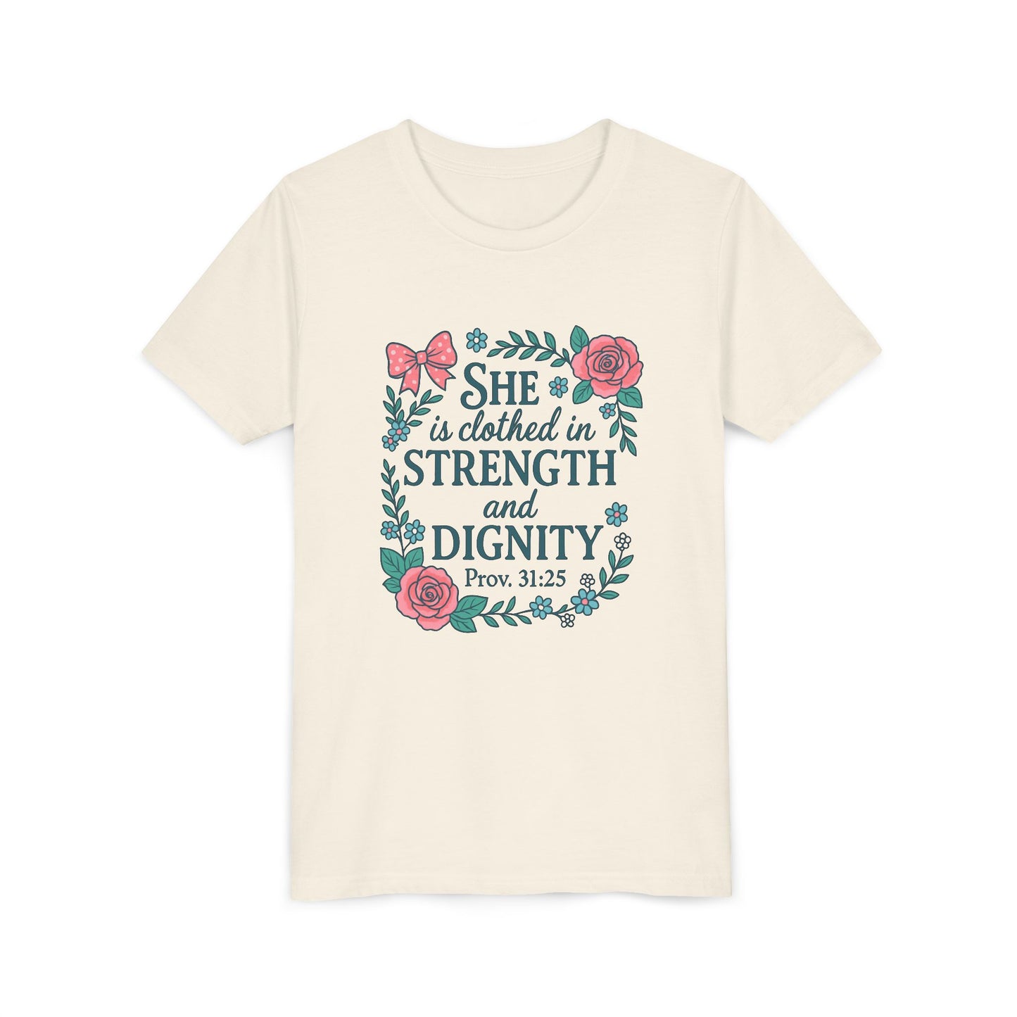 Proverbs 31:25 Youth Tee