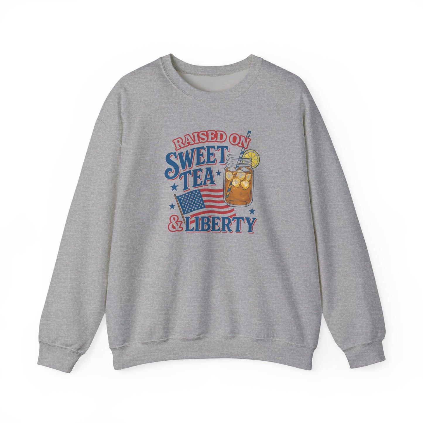 Sweet Tea & Liberty Crewneck Sweatshirt