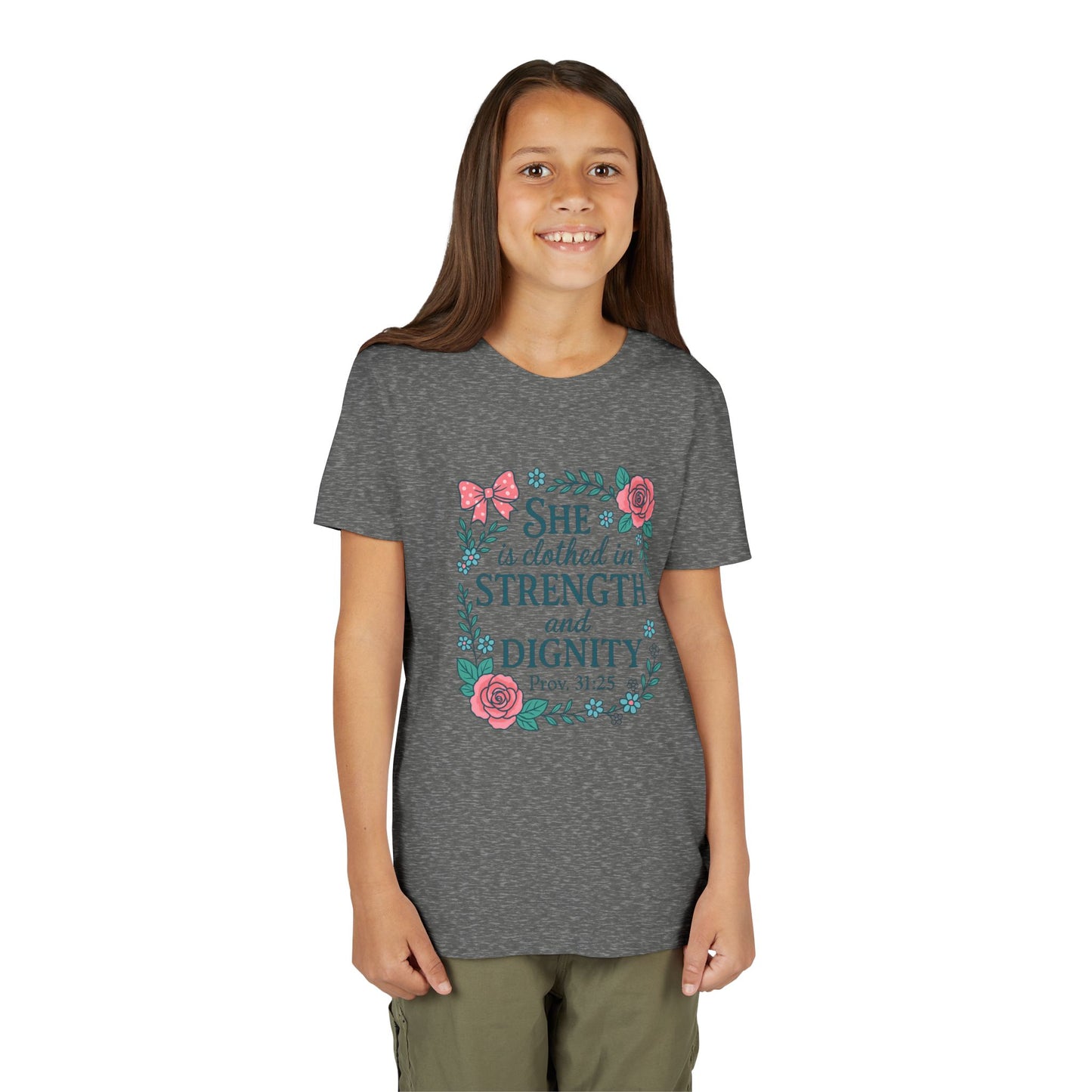 Proverbs 31:25 Youth Tee