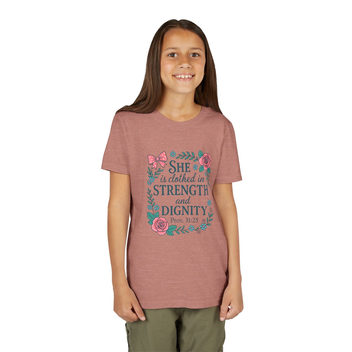 Proverbs 31:25 Youth Tee