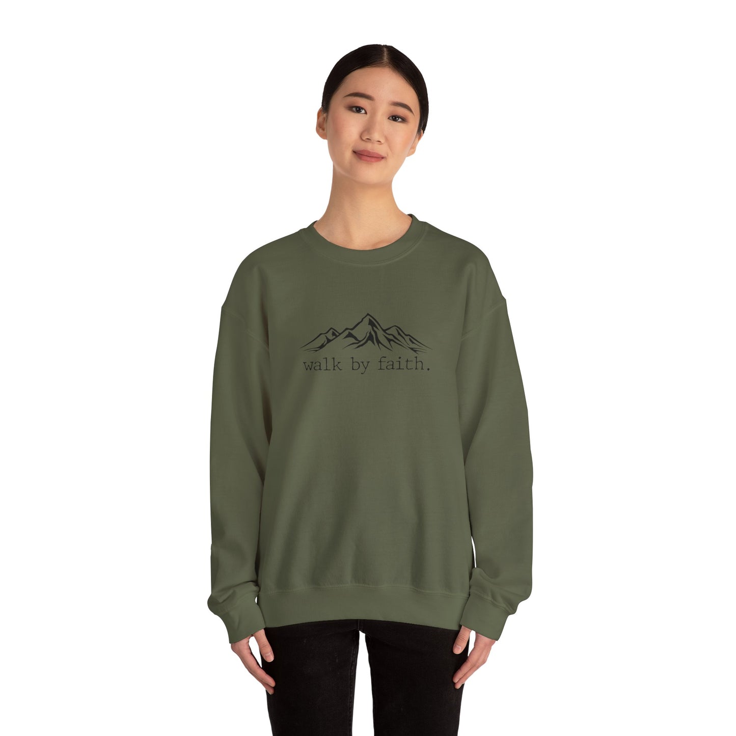 Walk by Faith Crewneck Sweatshirt