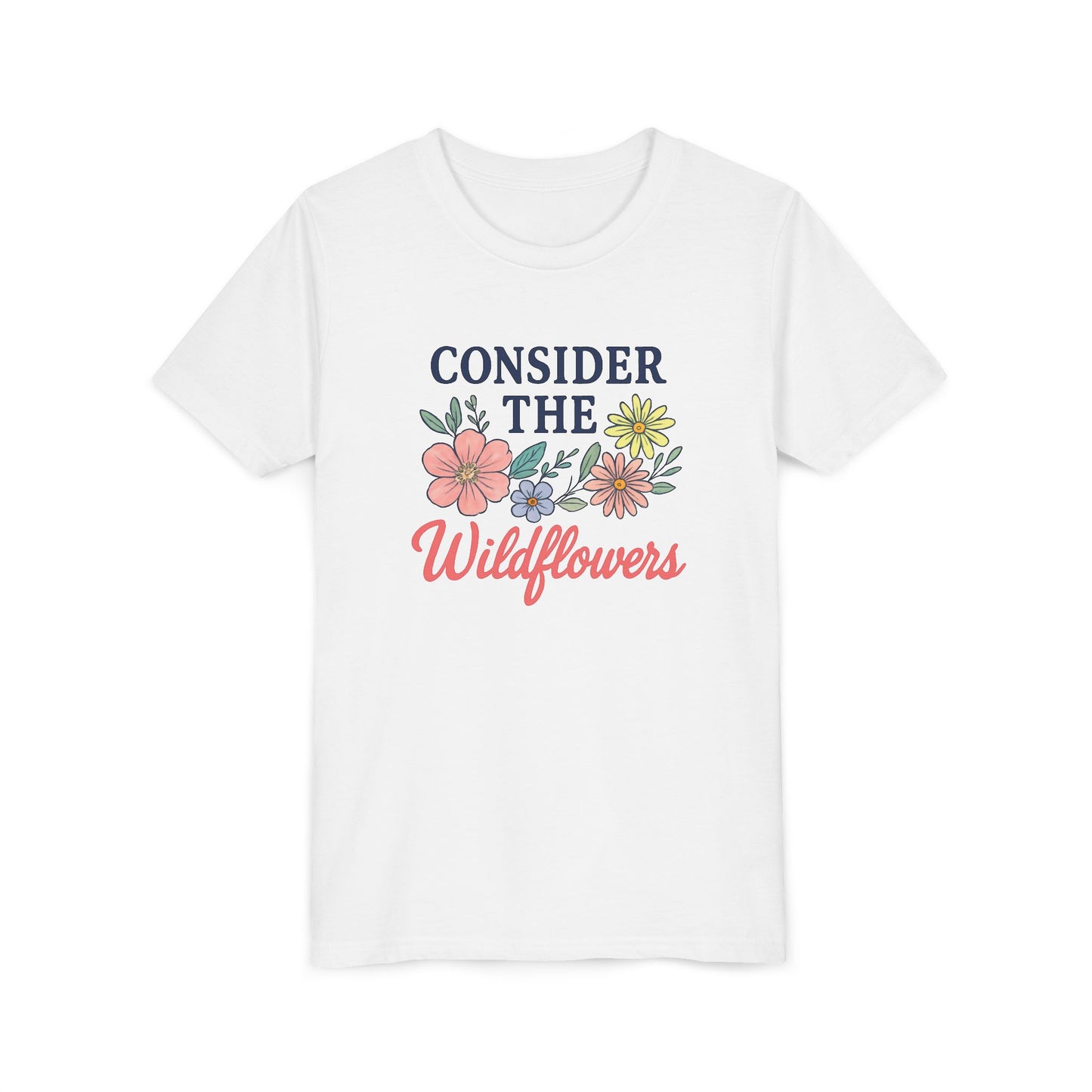 Consider the Wildflowers Youth Tee