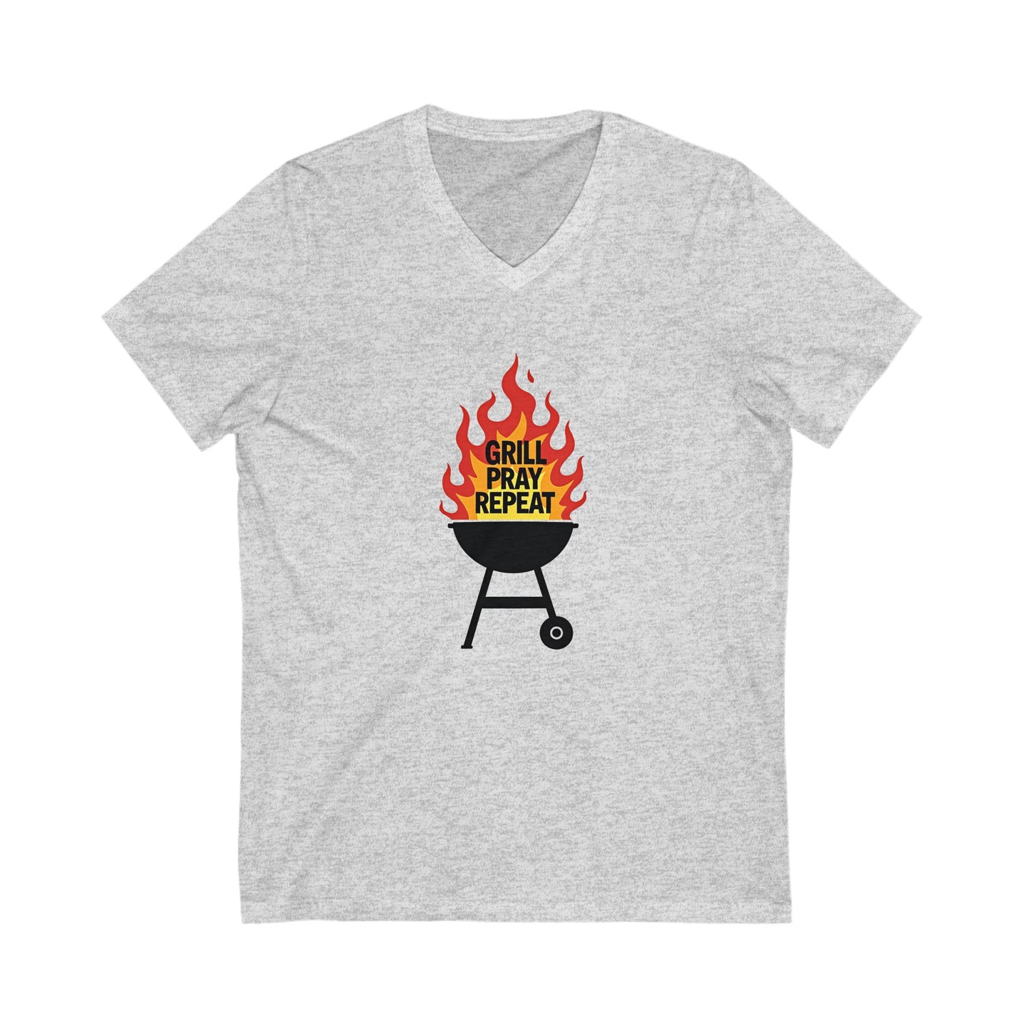 Grill Pray Repeat V-Neck