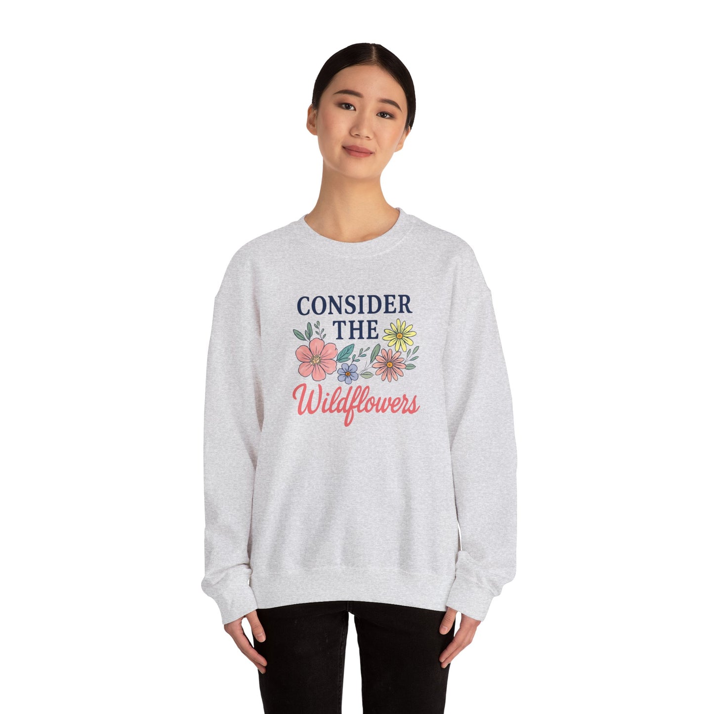 Consider the Wildflowers Crewneck Sweatshirt