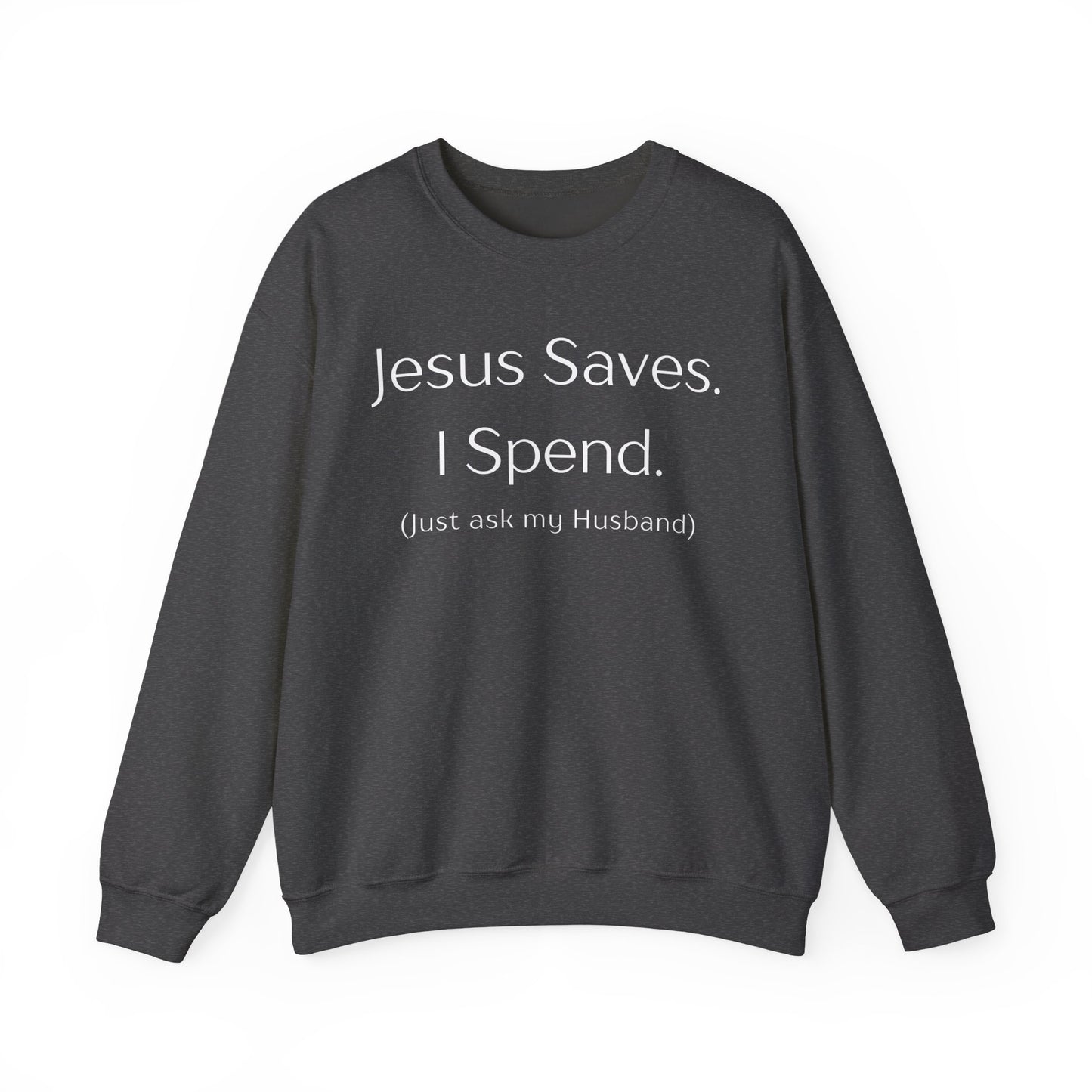 Jesus Saves Crewneck Sweatshirt