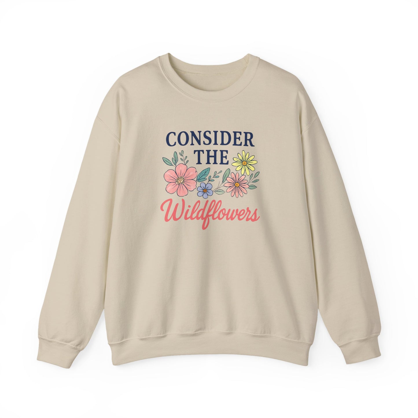 Consider the Wildflowers Crewneck Sweatshirt