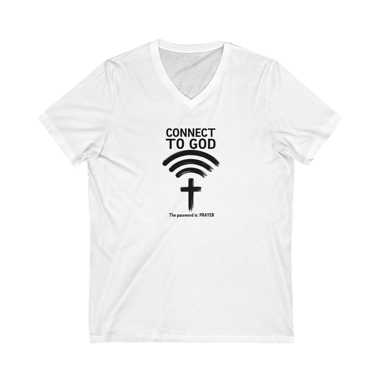 Connect to God V-Neck