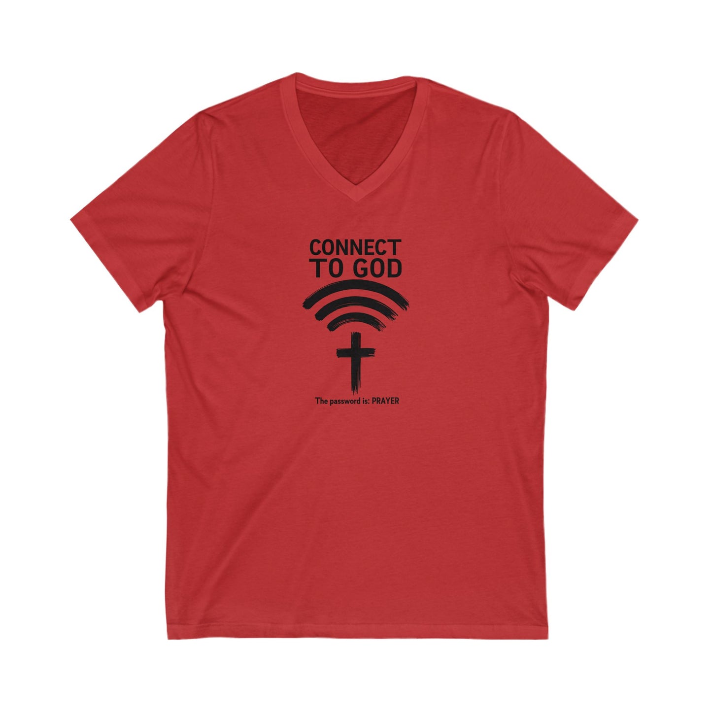 Connect to God V-Neck