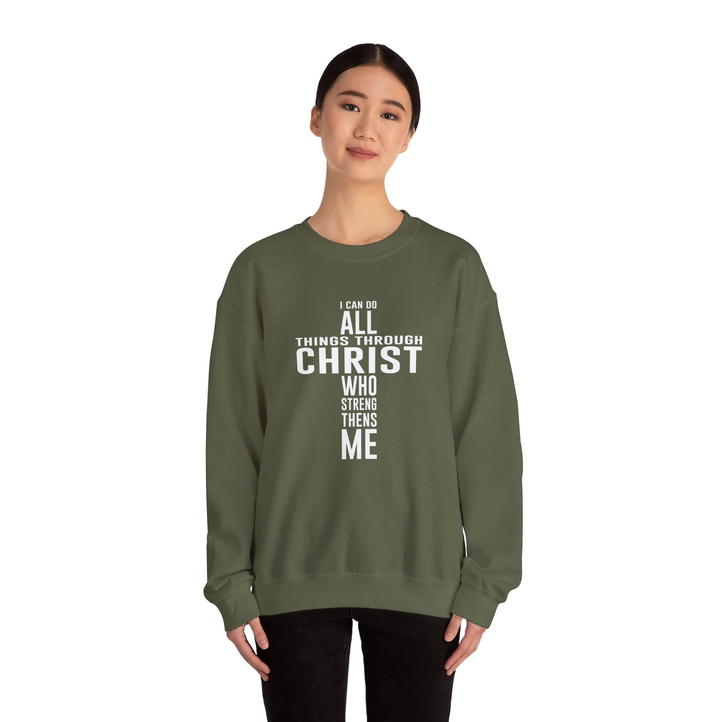 I Can Do All Things Crewneck Sweatshirt