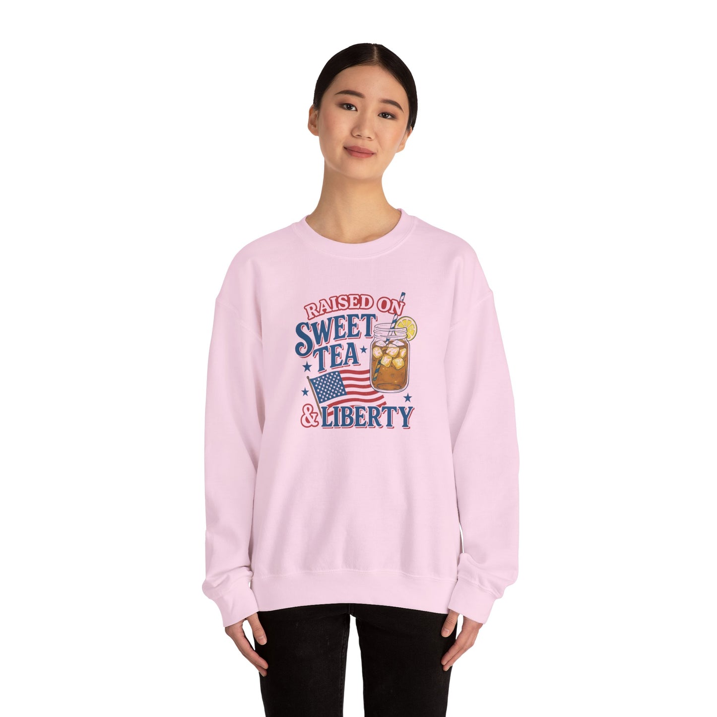 Sweet Tea & Liberty Crewneck Sweatshirt