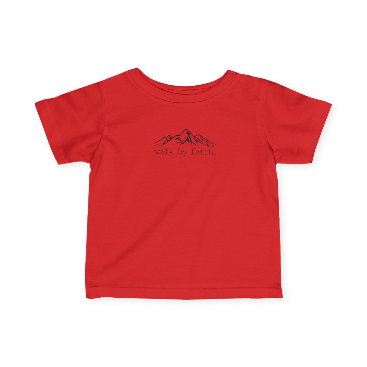 Walk by Faith Baby Tee
