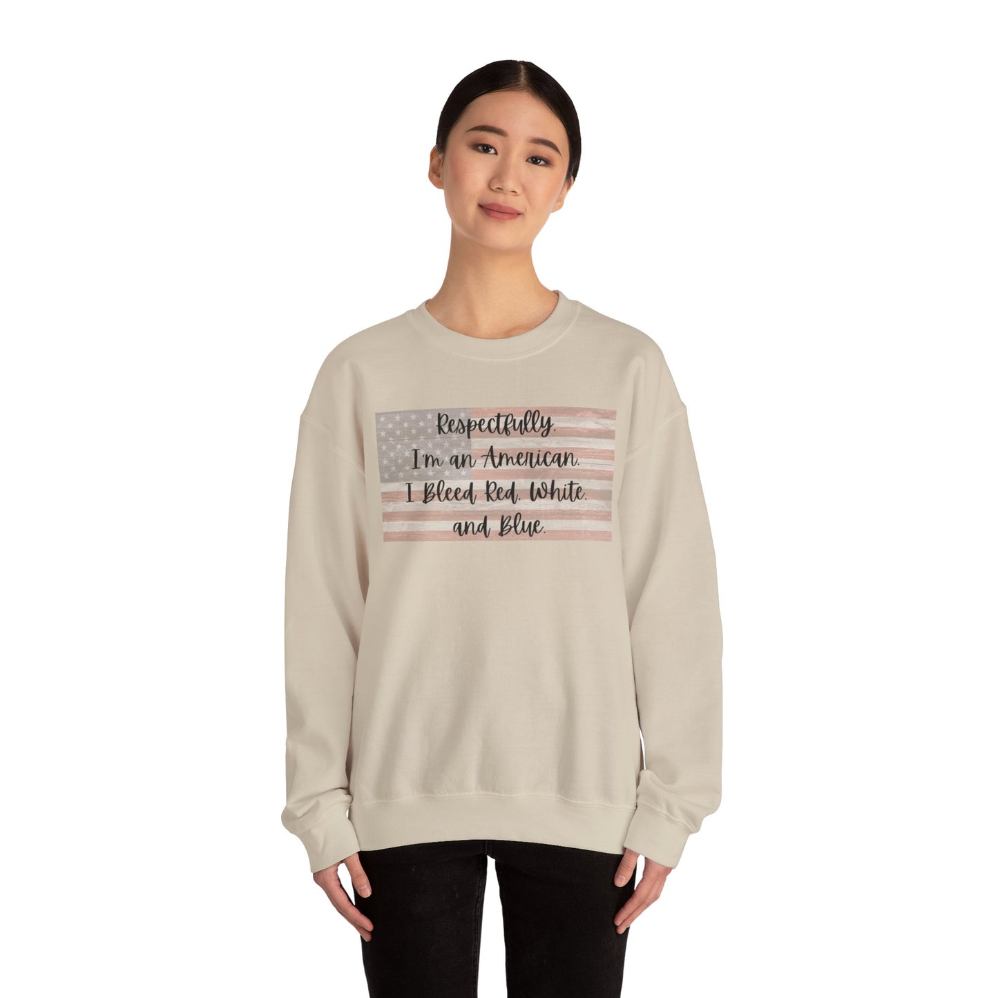 Respectfully Crewneck Sweatshirt