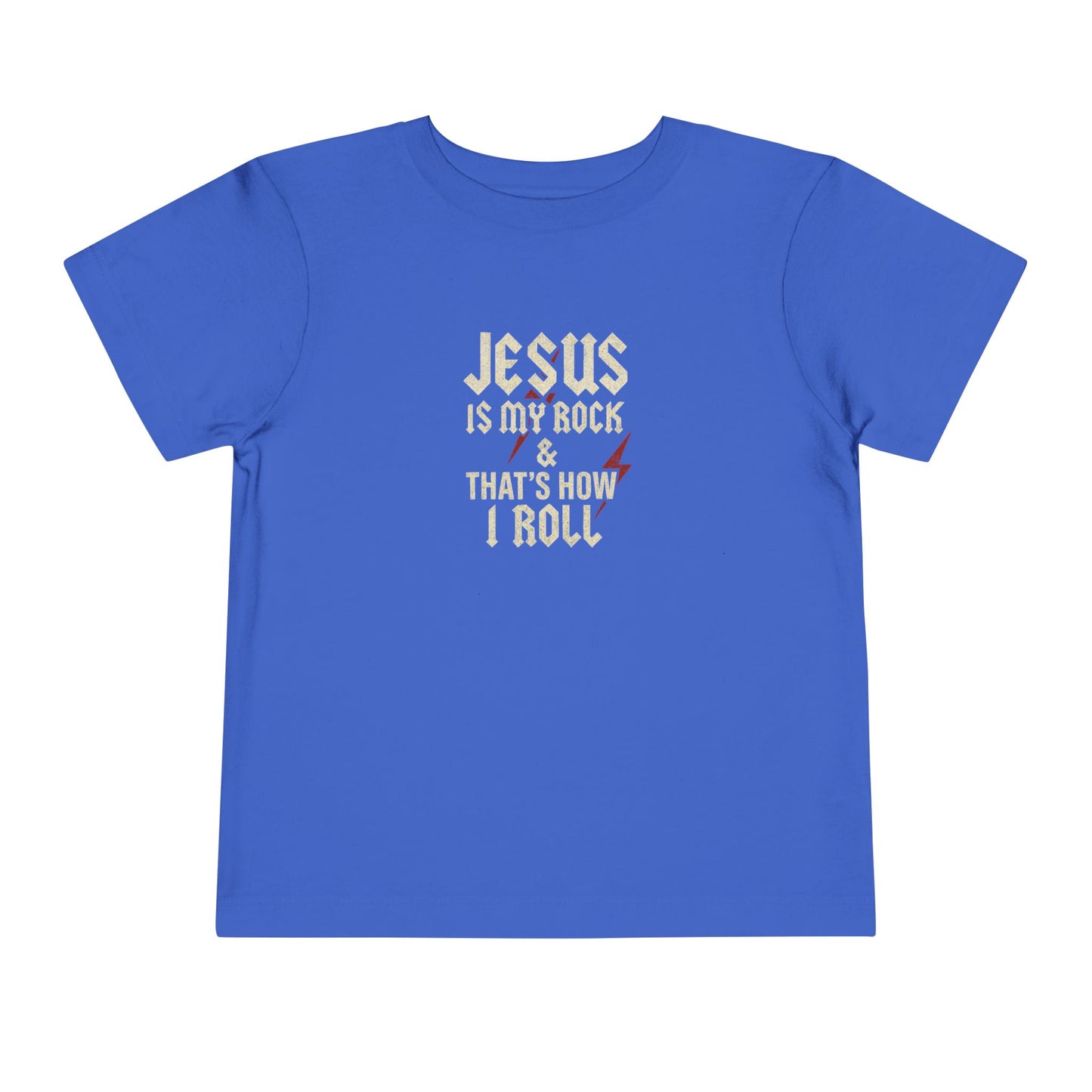 Jesus Is My Rock Toddler Tee