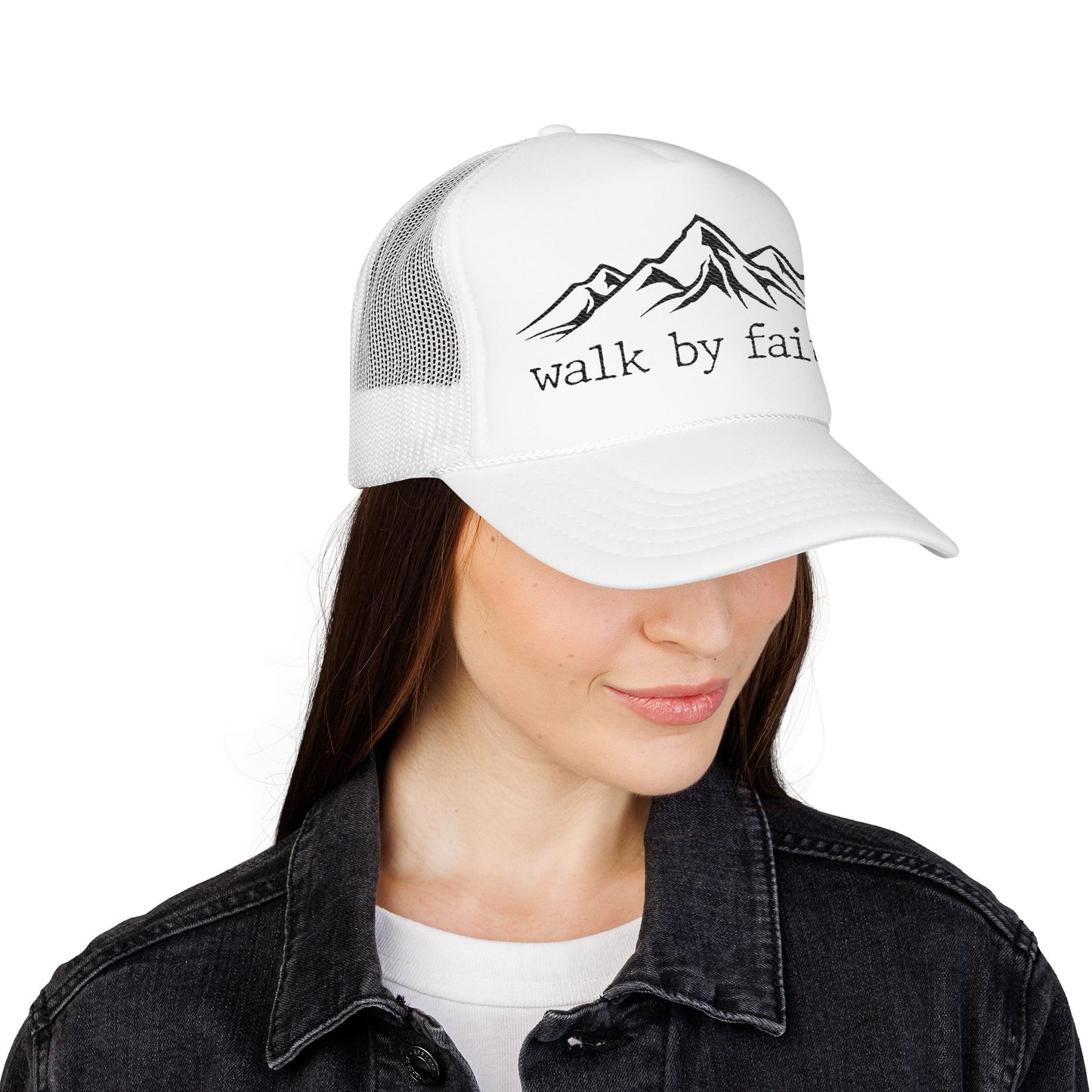 Walk by Faith Trucker Hat