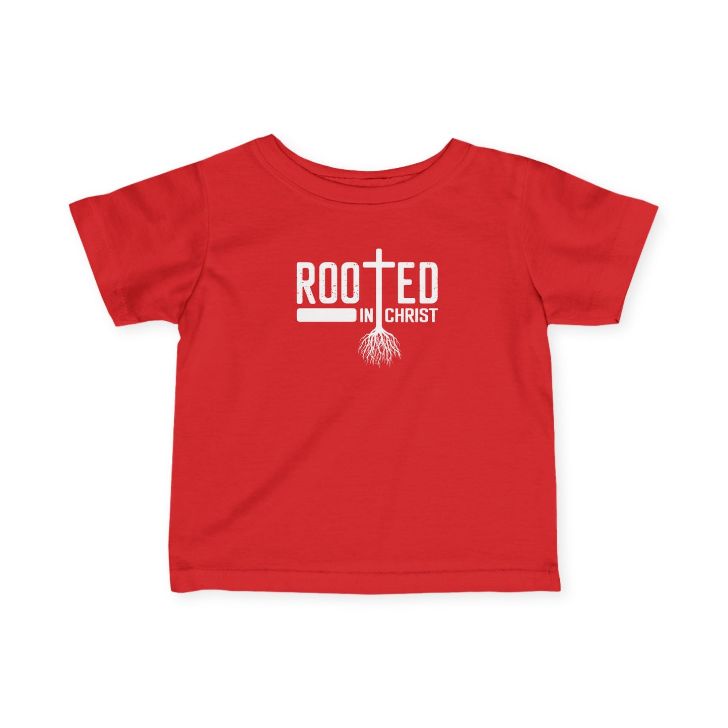 Rooted in Christ Baby Tee