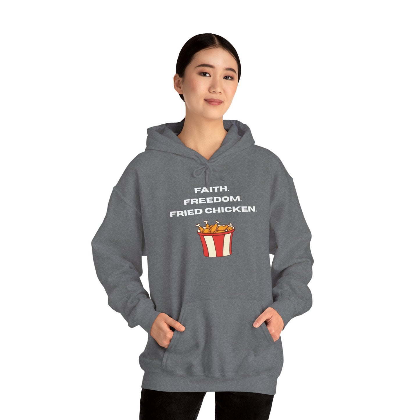 Faith, Freedom, Fried Chicken Hoodie