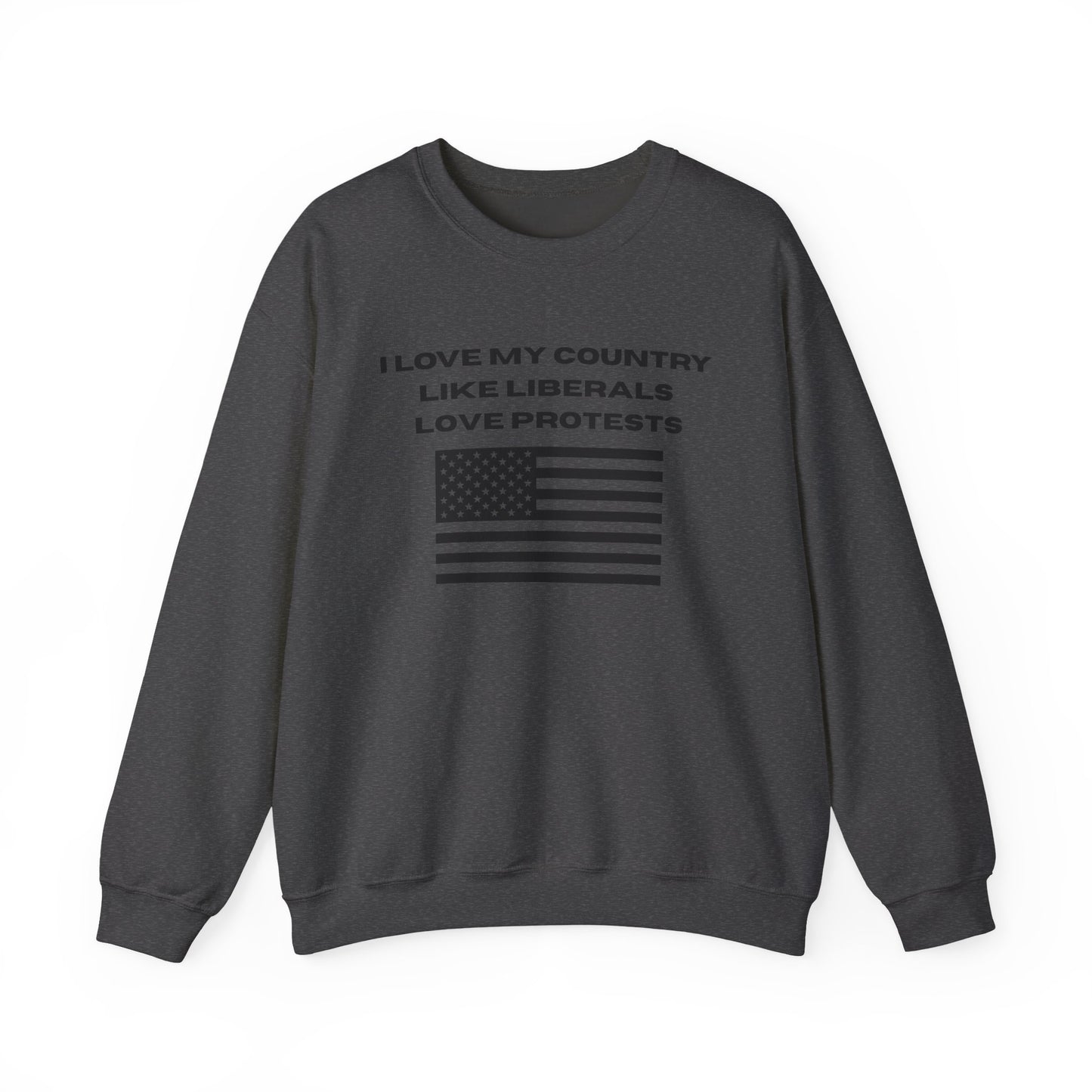I Love My Country Crewneck Sweatshirt