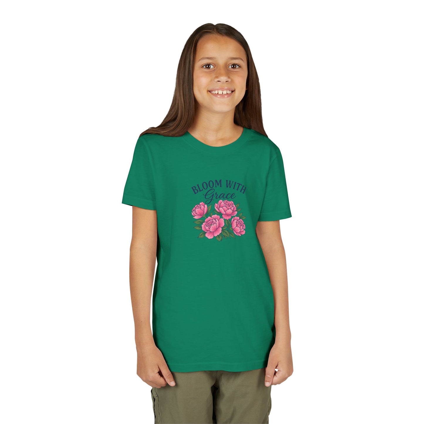 Bloom with Grace Youth Tee