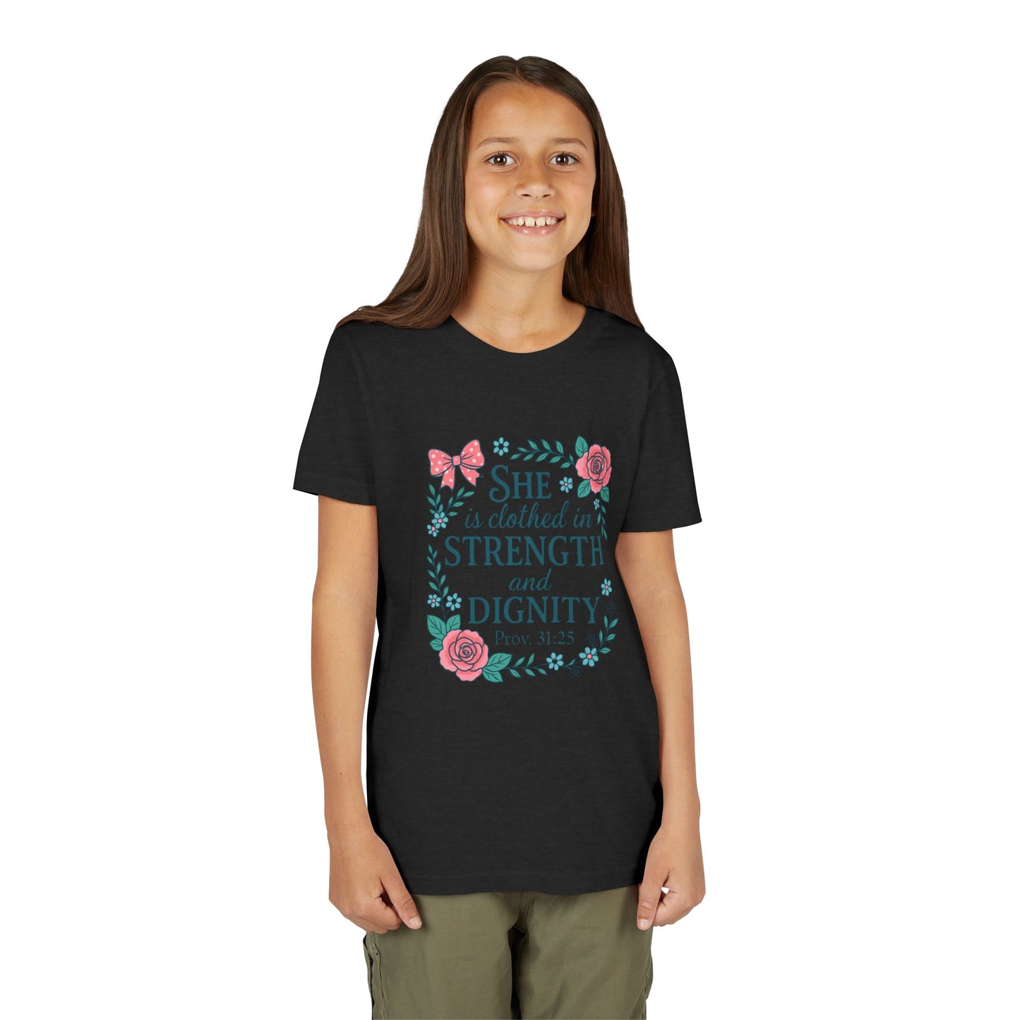 Proverbs 31:25 Youth Tee