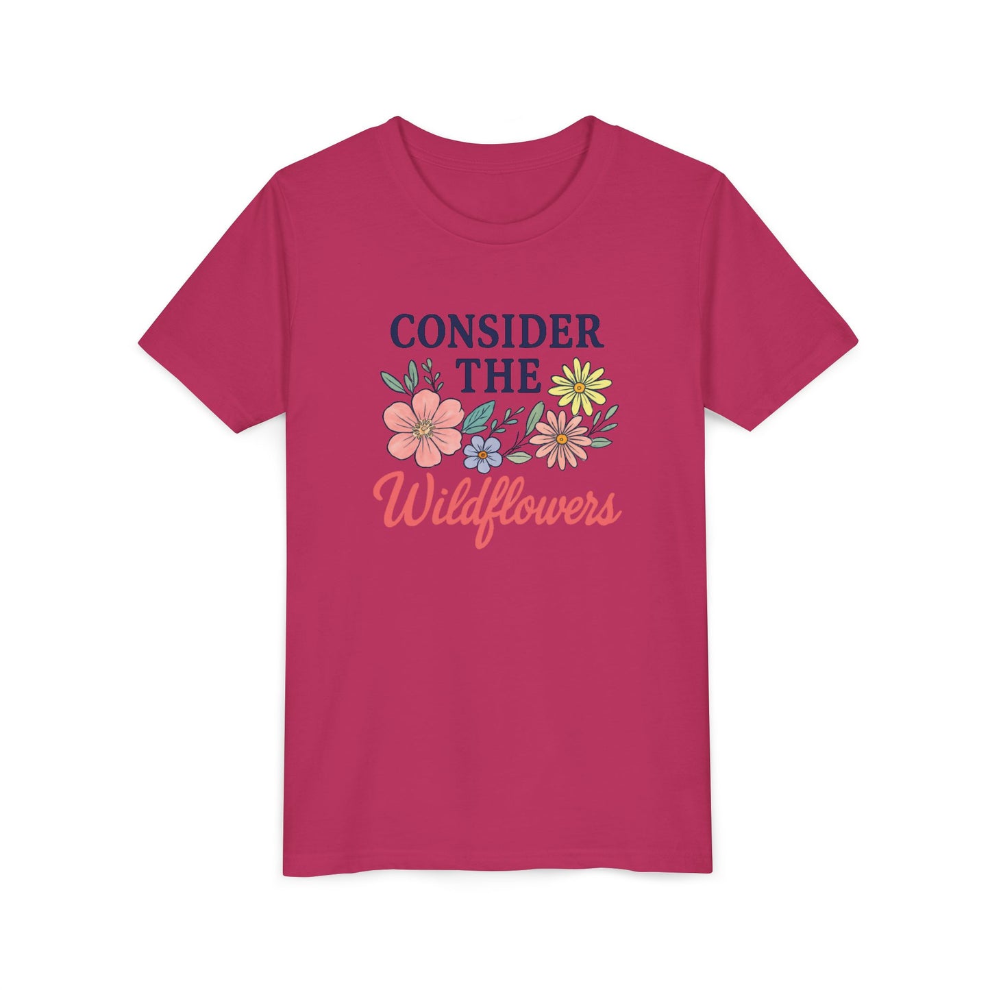 Consider the Wildflowers Youth Tee