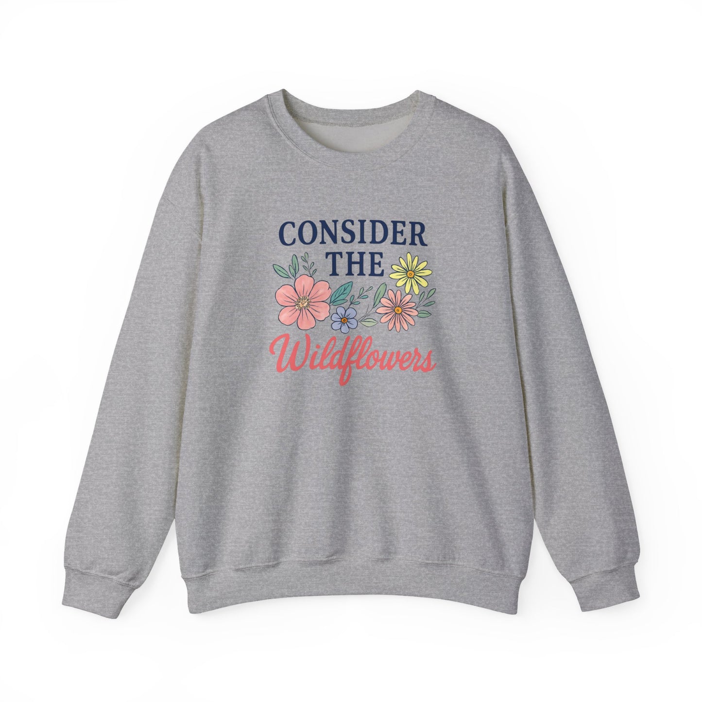 Consider the Wildflowers Crewneck Sweatshirt