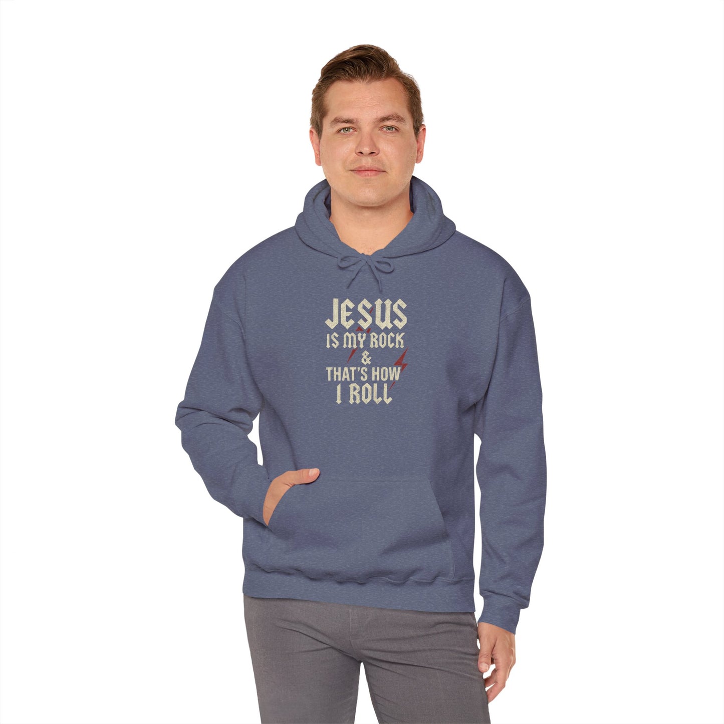 Jesus Is My Rock Hoodie