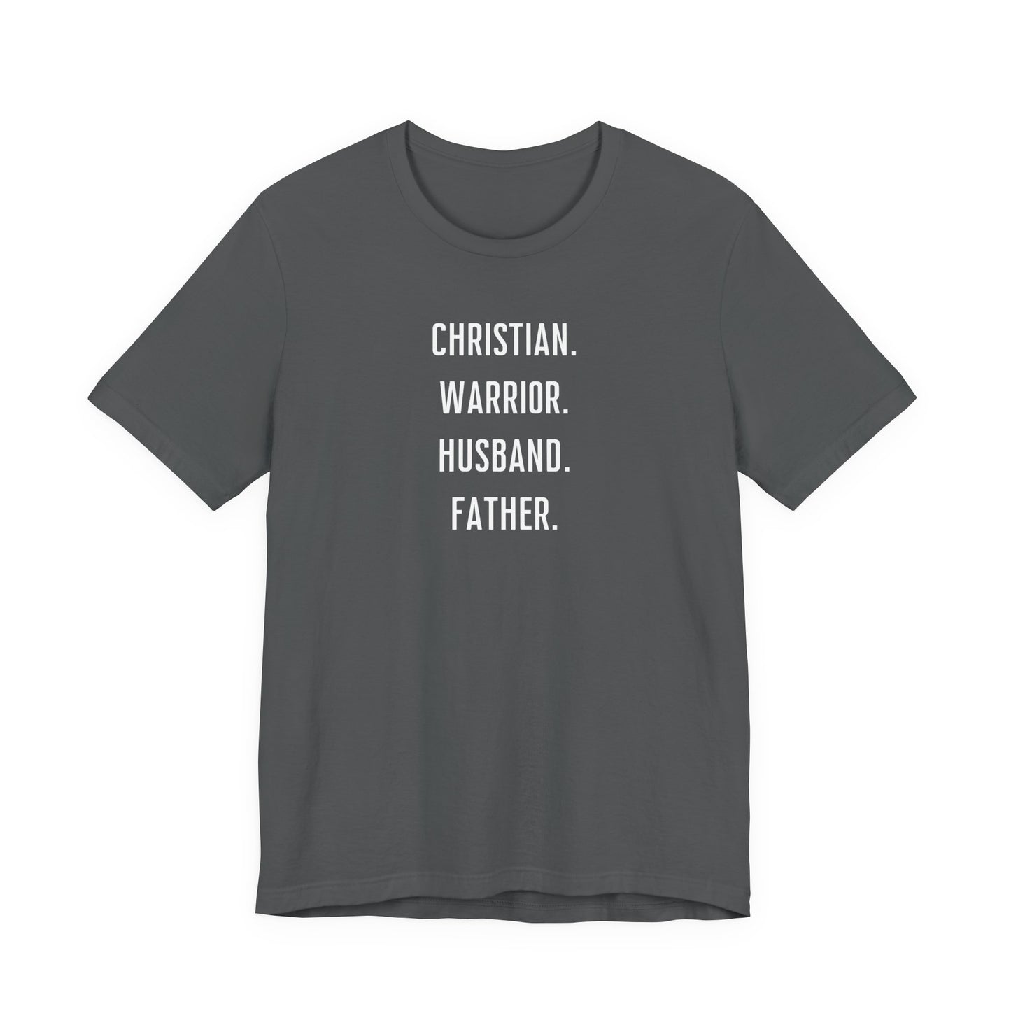 Christian Warrior Husband Father Tee