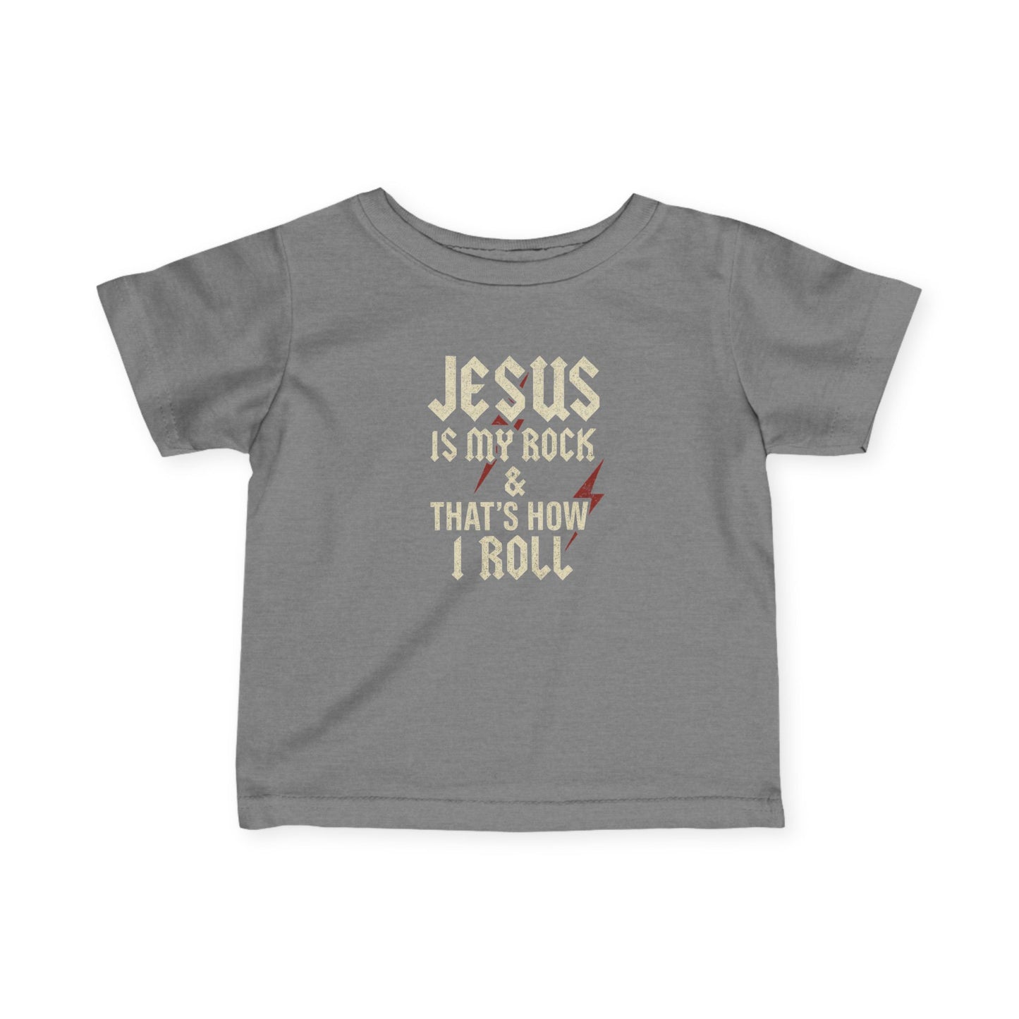 Jesus is My Rock Baby Tee