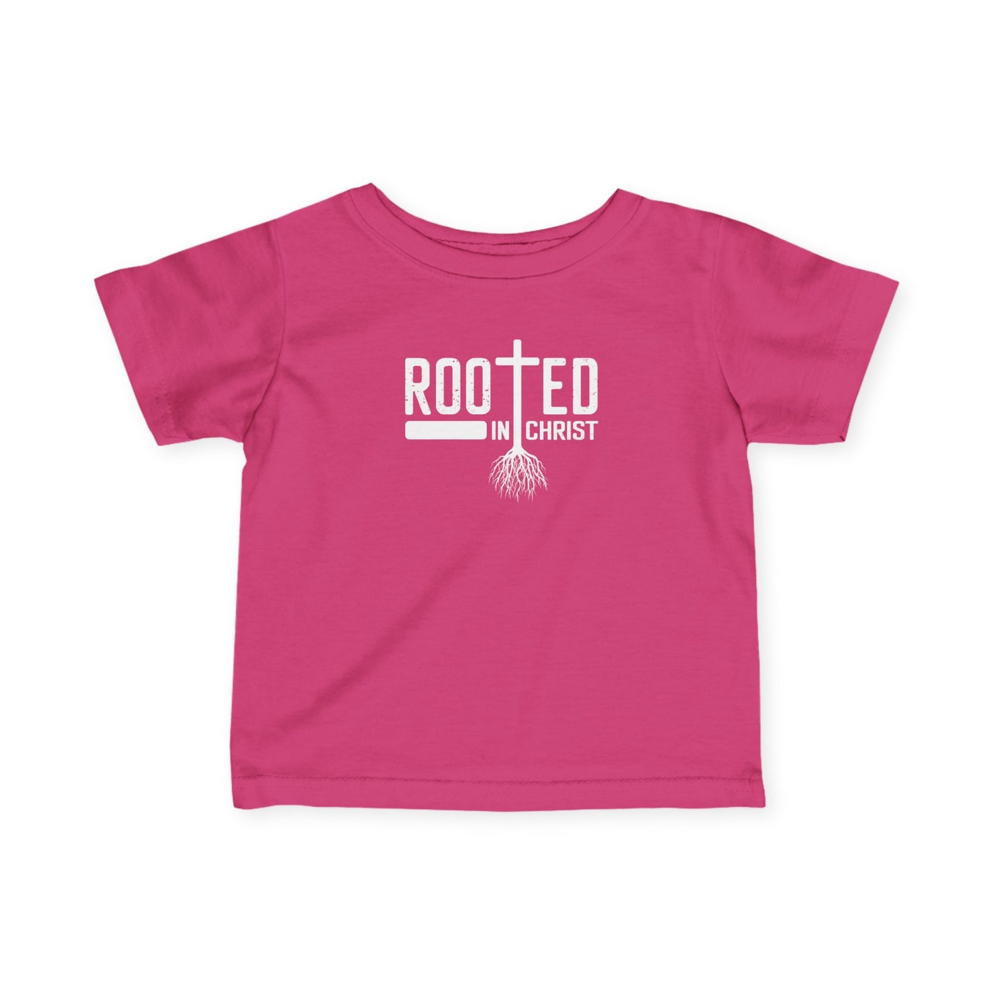 Rooted in Christ Baby Tee