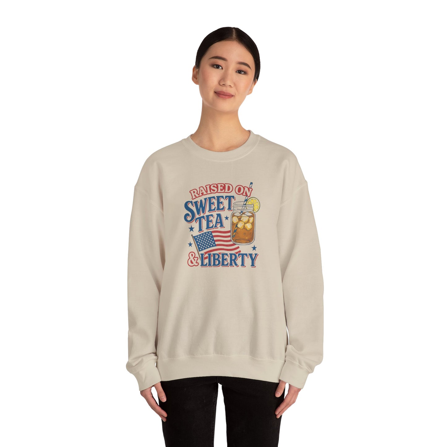 Sweet Tea & Liberty Crewneck Sweatshirt
