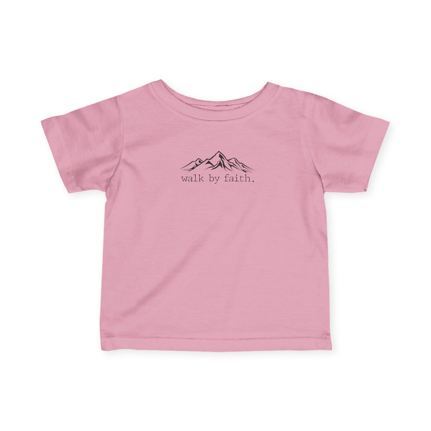 Walk by Faith Baby Tee