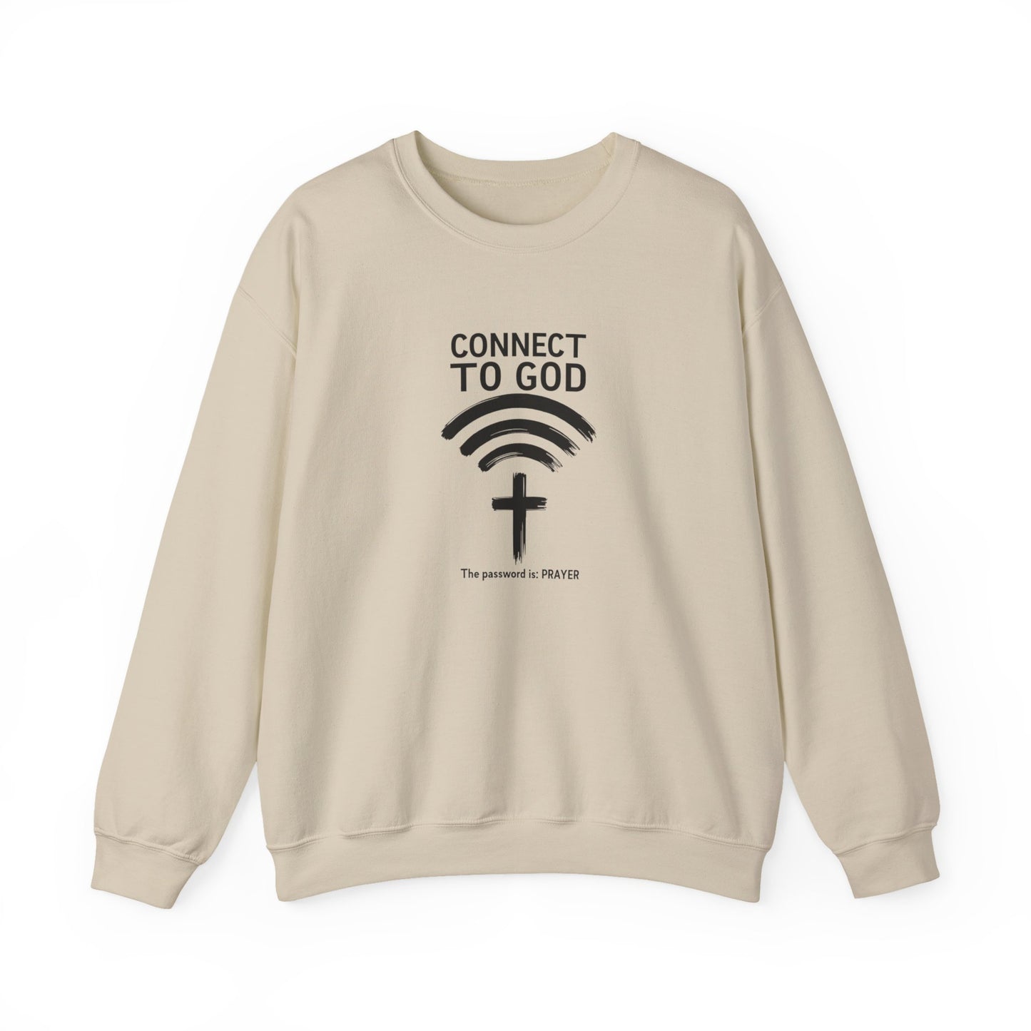Connect to God Crewneck Sweatshirt