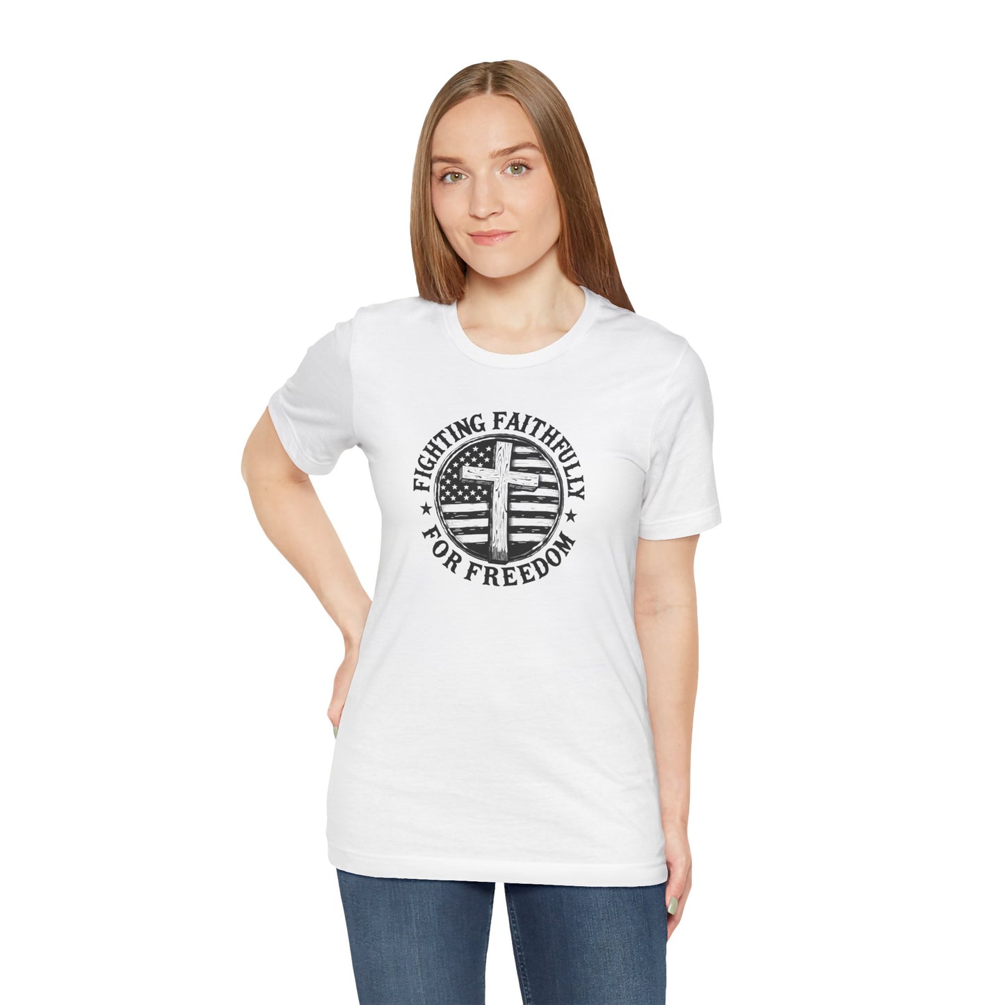 Fighting Faithfully Tee