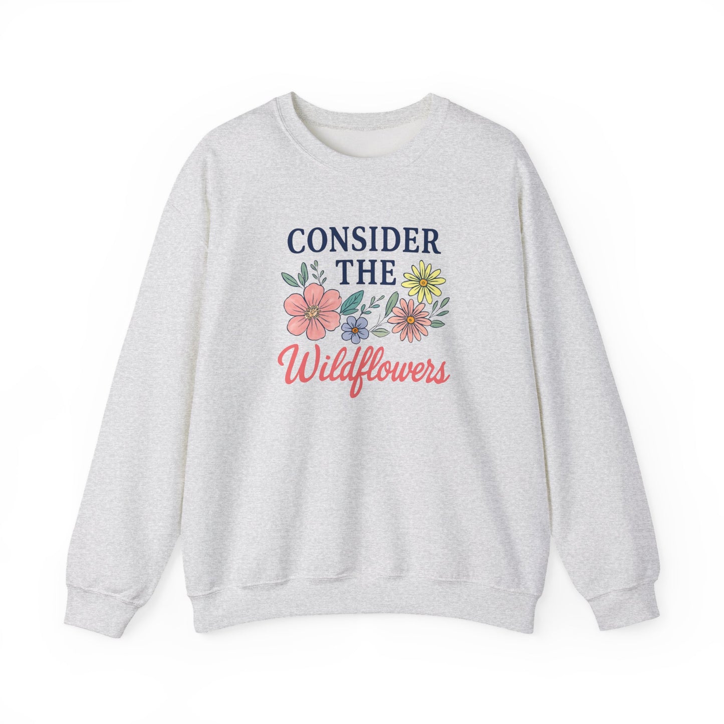 Consider the Wildflowers Crewneck Sweatshirt