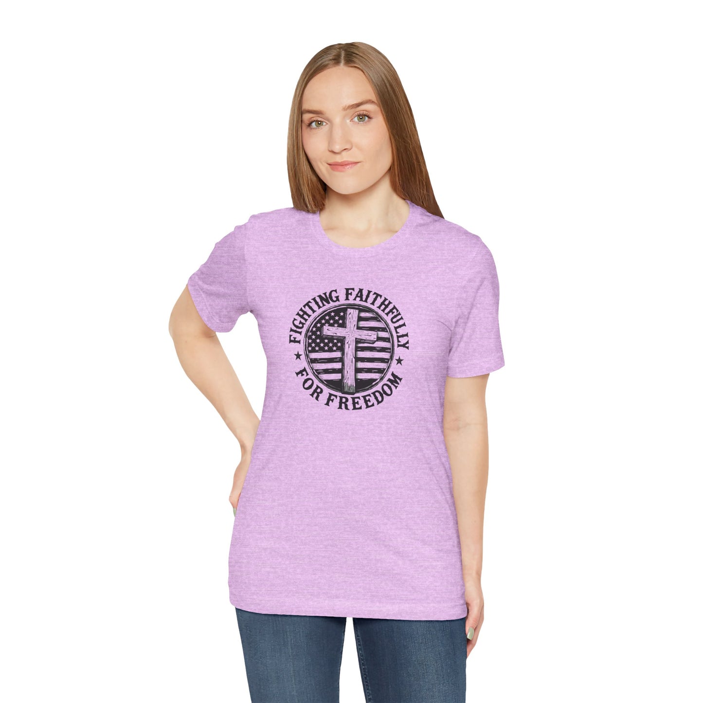 Fighting Faithfully Tee