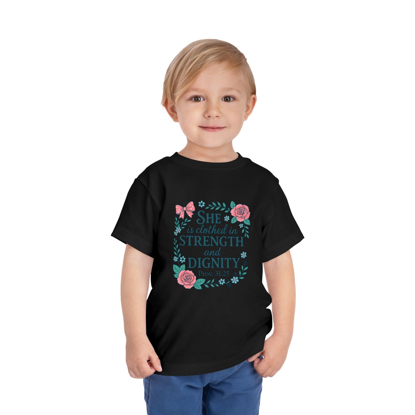 Proverbs 31:25 Toddler Tee